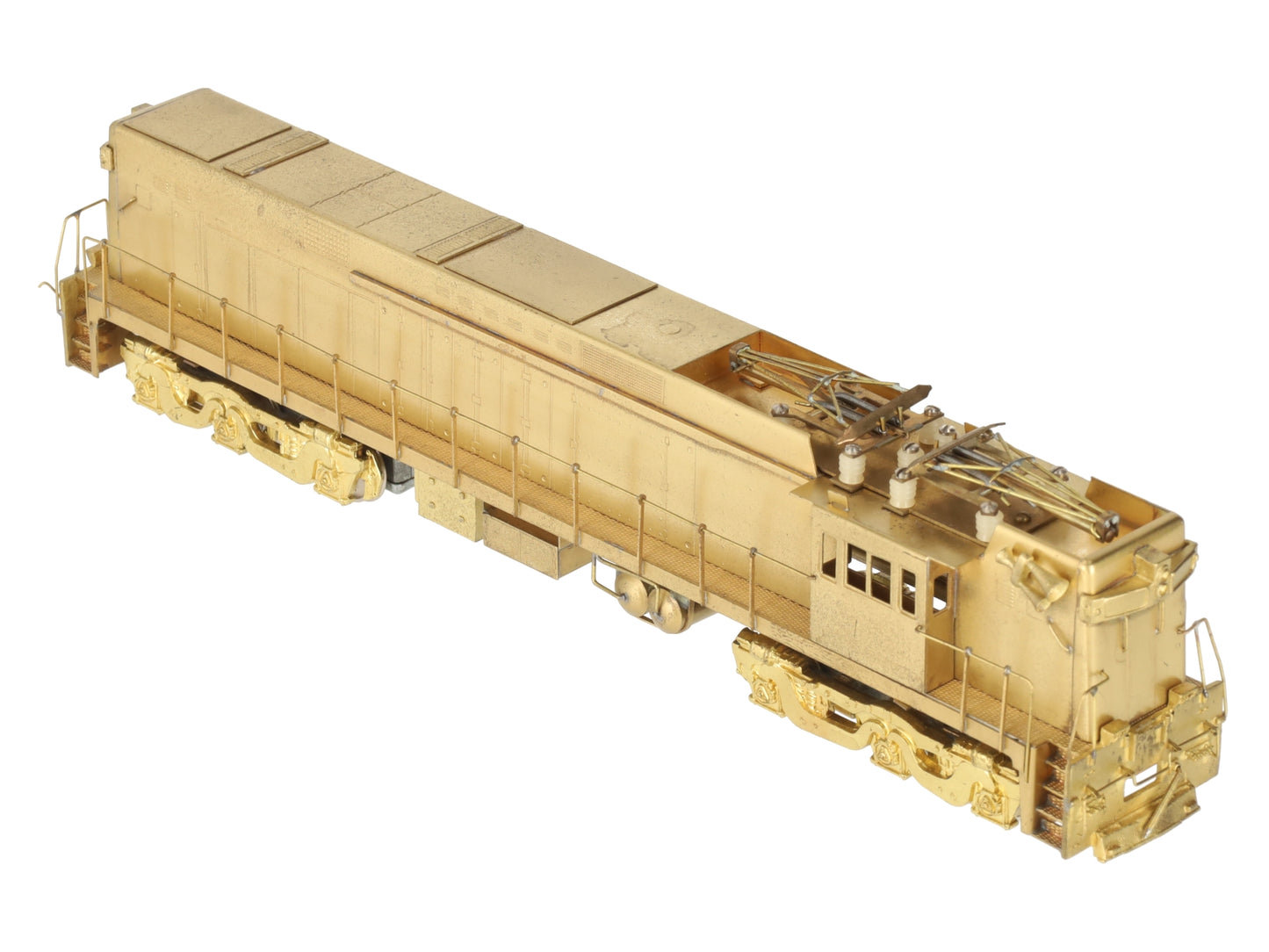 Alco Models E-101 HO Brass PRR E-44 Rectifier Electric Locomotive - Unpainted VG/Box