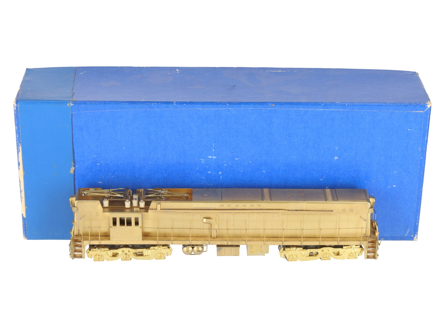 Alco Models E-101 HO Brass PRR E-44 Rectifier Electric Locomotive - Unpainted VG/Box