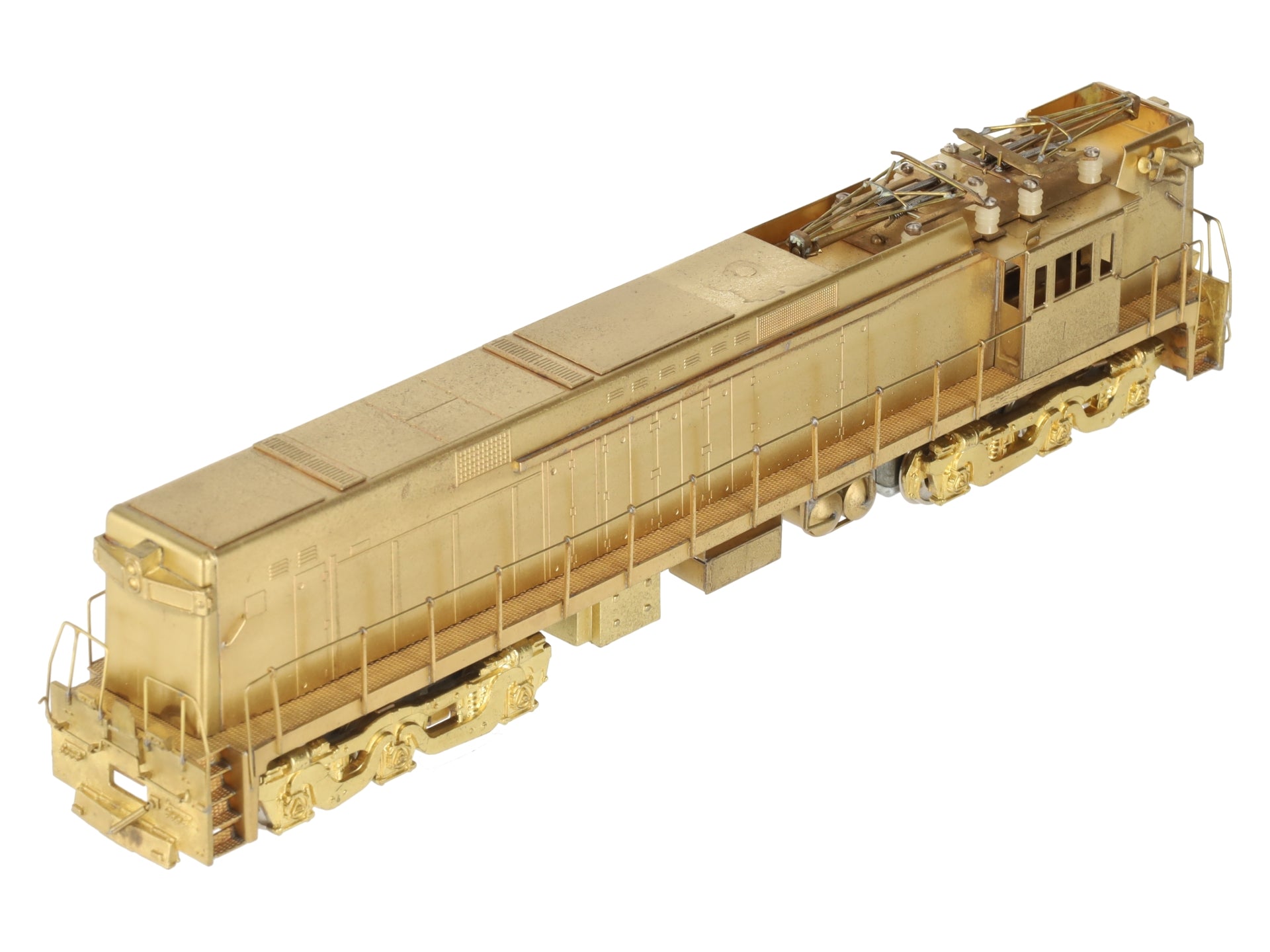 Alco Models E-101 HO Brass PRR E-44 Rectifier Electric Locomotive - Unpainted VG/Box