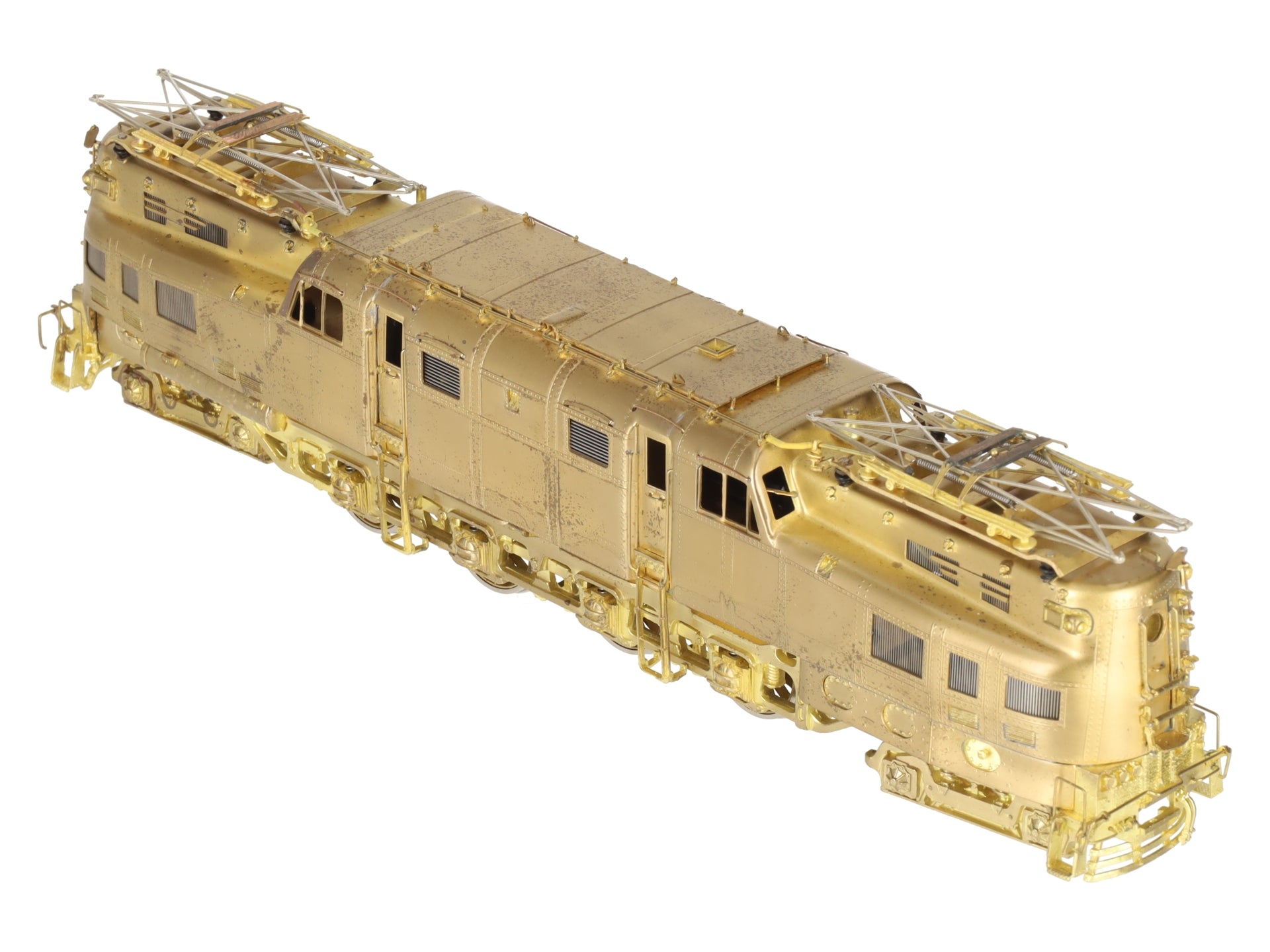 Alpha Models HO BRASS Undecorated R-1 Electric Locomotive - Unpainted VG/Box