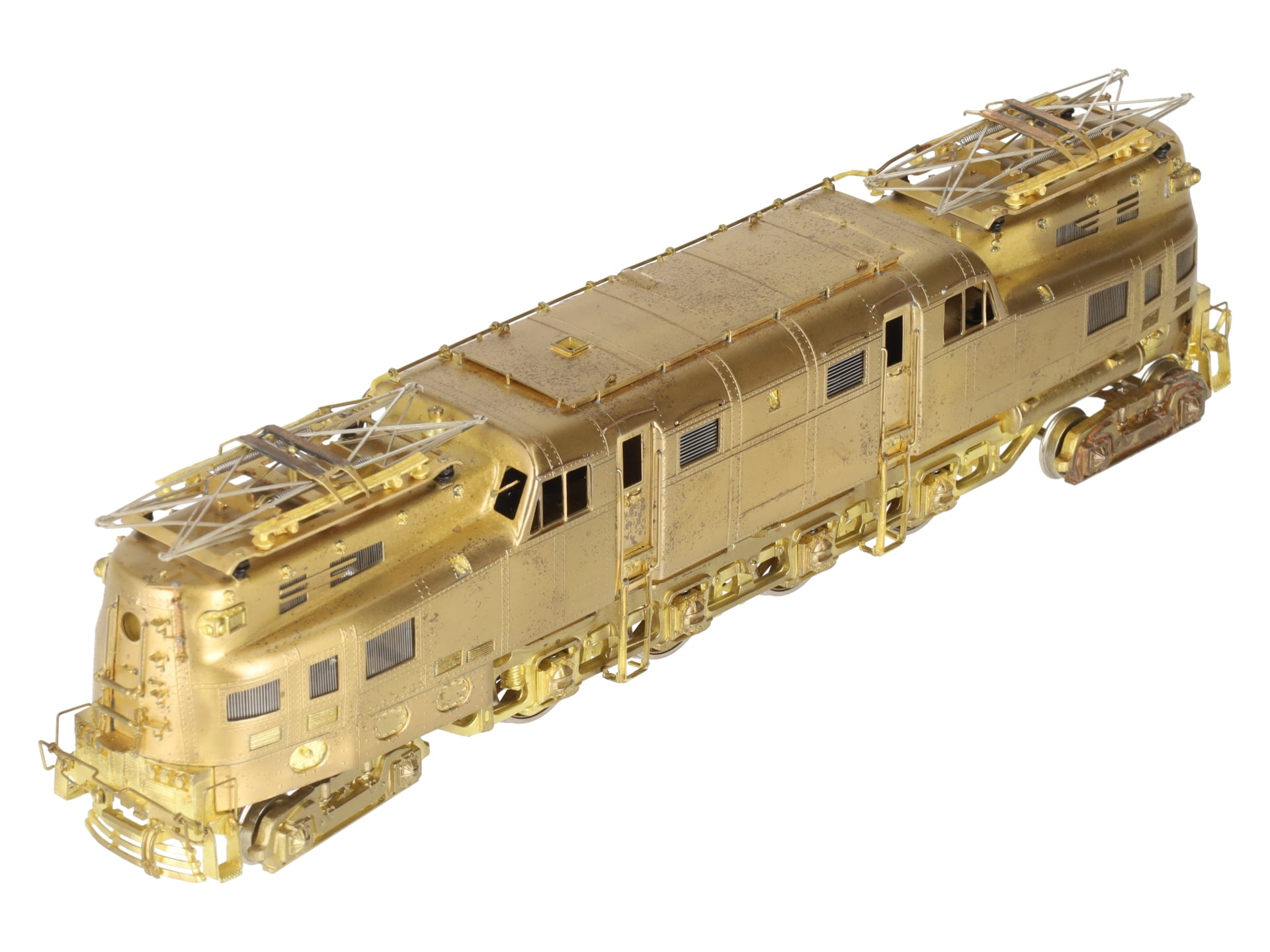 Alpha Models HO BRASS Undecorated R-1 Electric Locomotive - Unpainted VG/Box