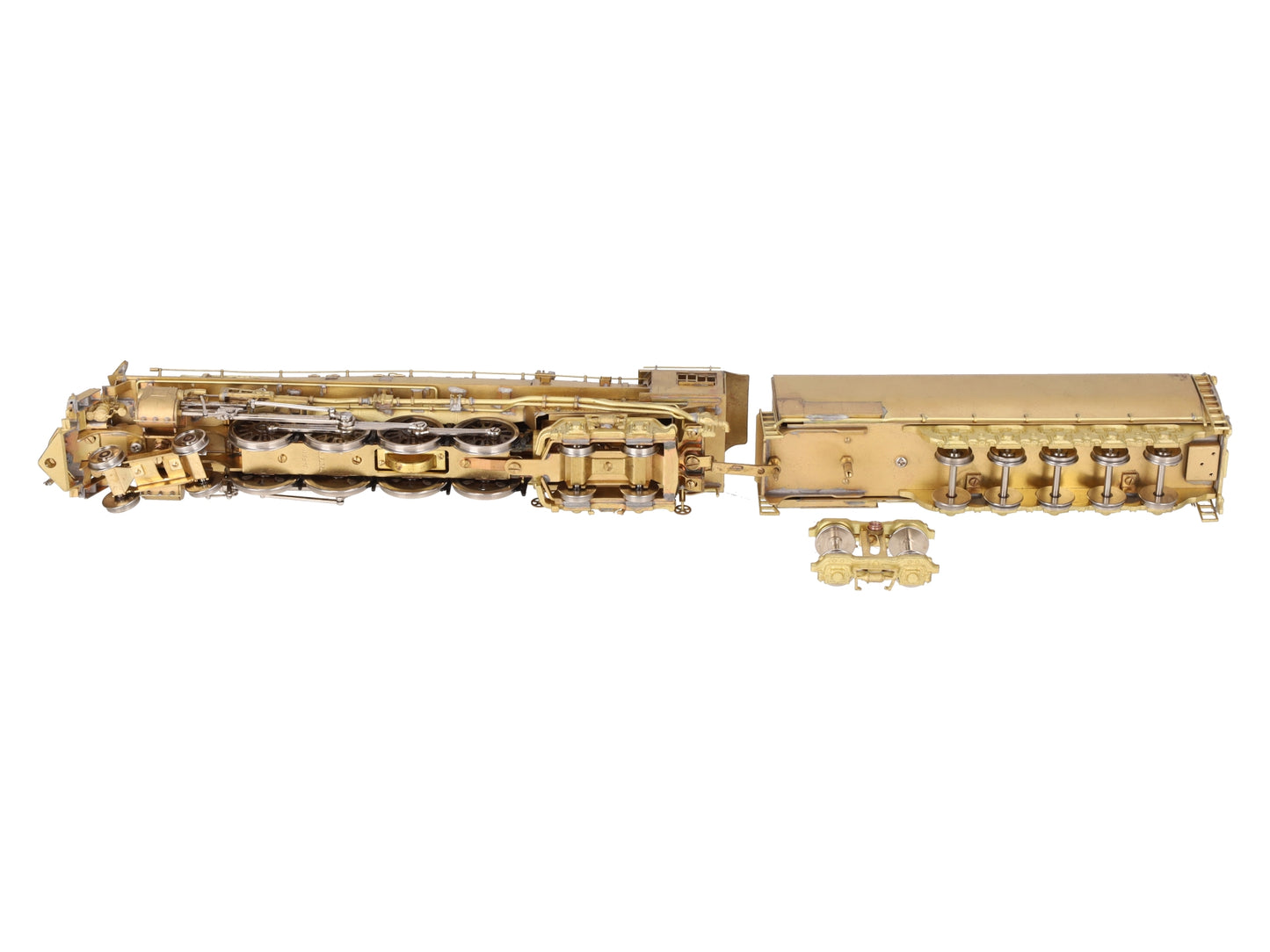 Katsumi HO BRASS Union Pacific FEF-3 4-8-4 Steam Locomotive & Tender- Unpainted EX/Box