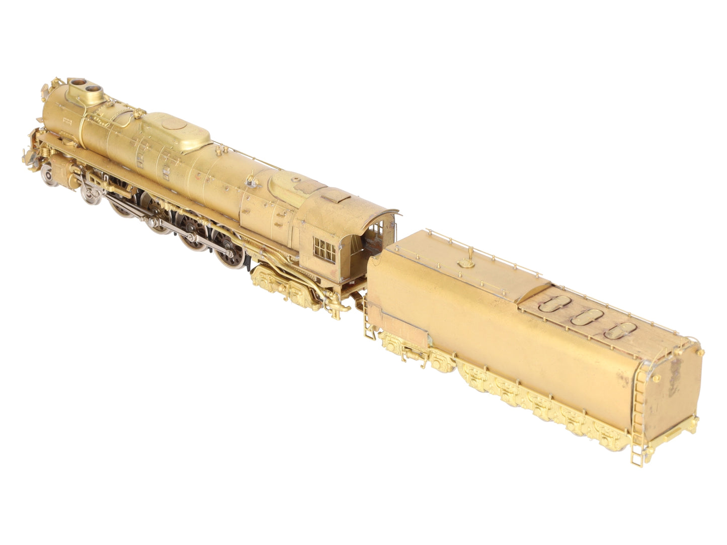 Katsumi HO BRASS Union Pacific FEF-3 4-8-4 Steam Locomotive & Tender- Unpainted EX/Box