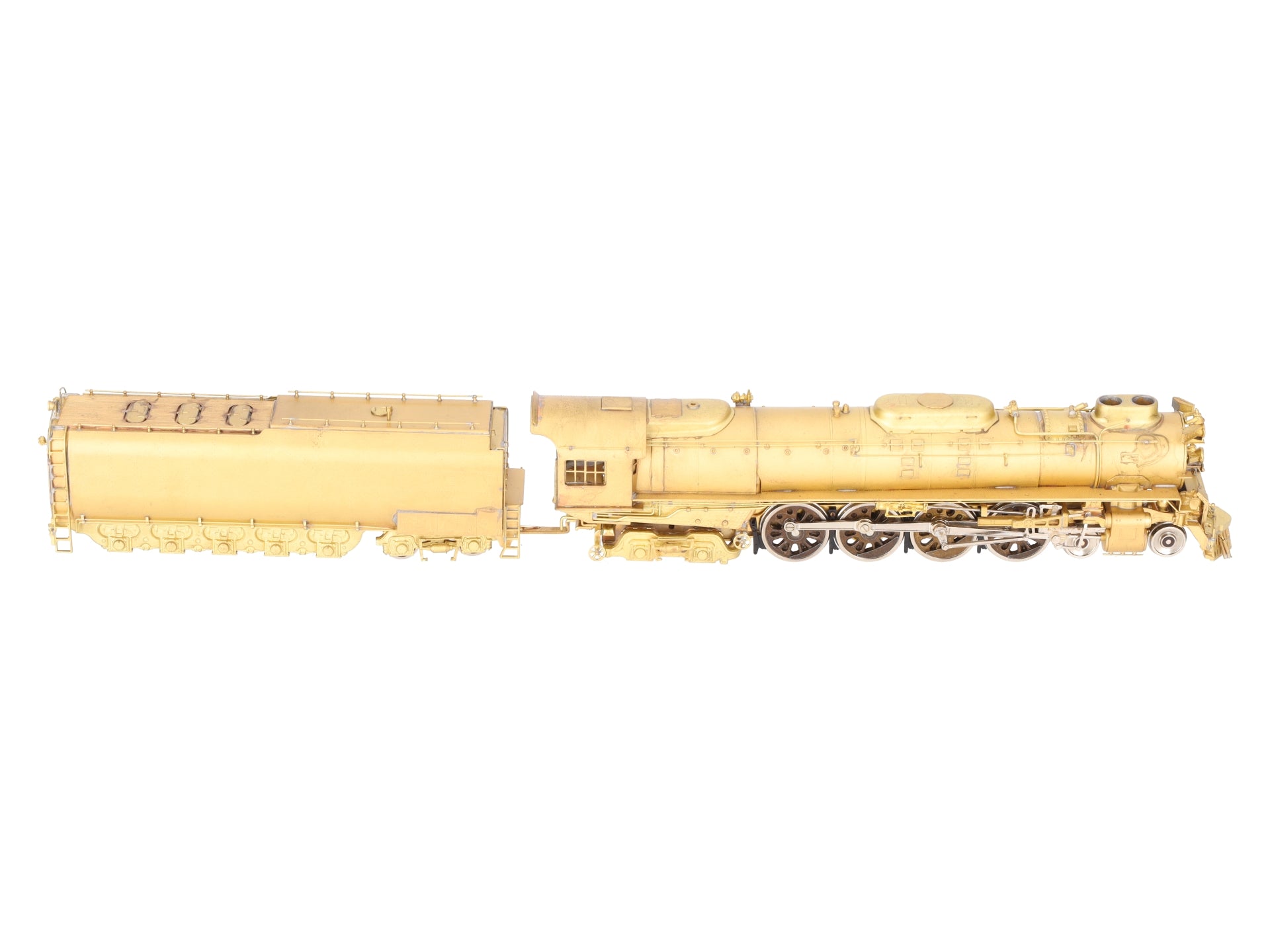 Katsumi HO BRASS Union Pacific FEF-3 4-8-4 Steam Locomotive & Tender- Unpainted EX/Box