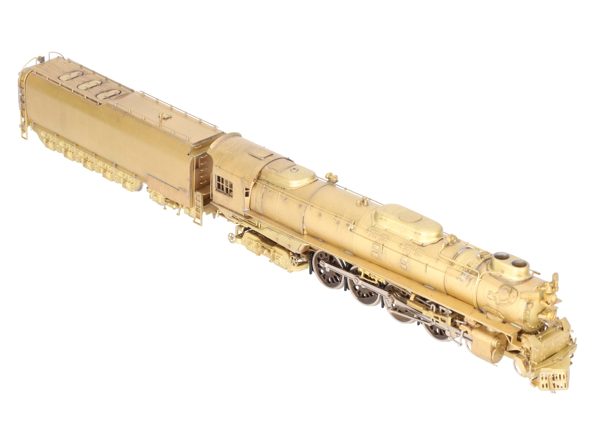 Katsumi HO BRASS Union Pacific FEF-3 4-8-4 Steam Locomotive & Tender- Unpainted EX/Box