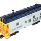 USA Trains 12063 G Scale CSX Lighted Bay Window Caboose #904266 EX/Box