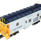USA Trains 12063 G Scale CSX Lighted Bay Window Caboose #904266 EX/Box