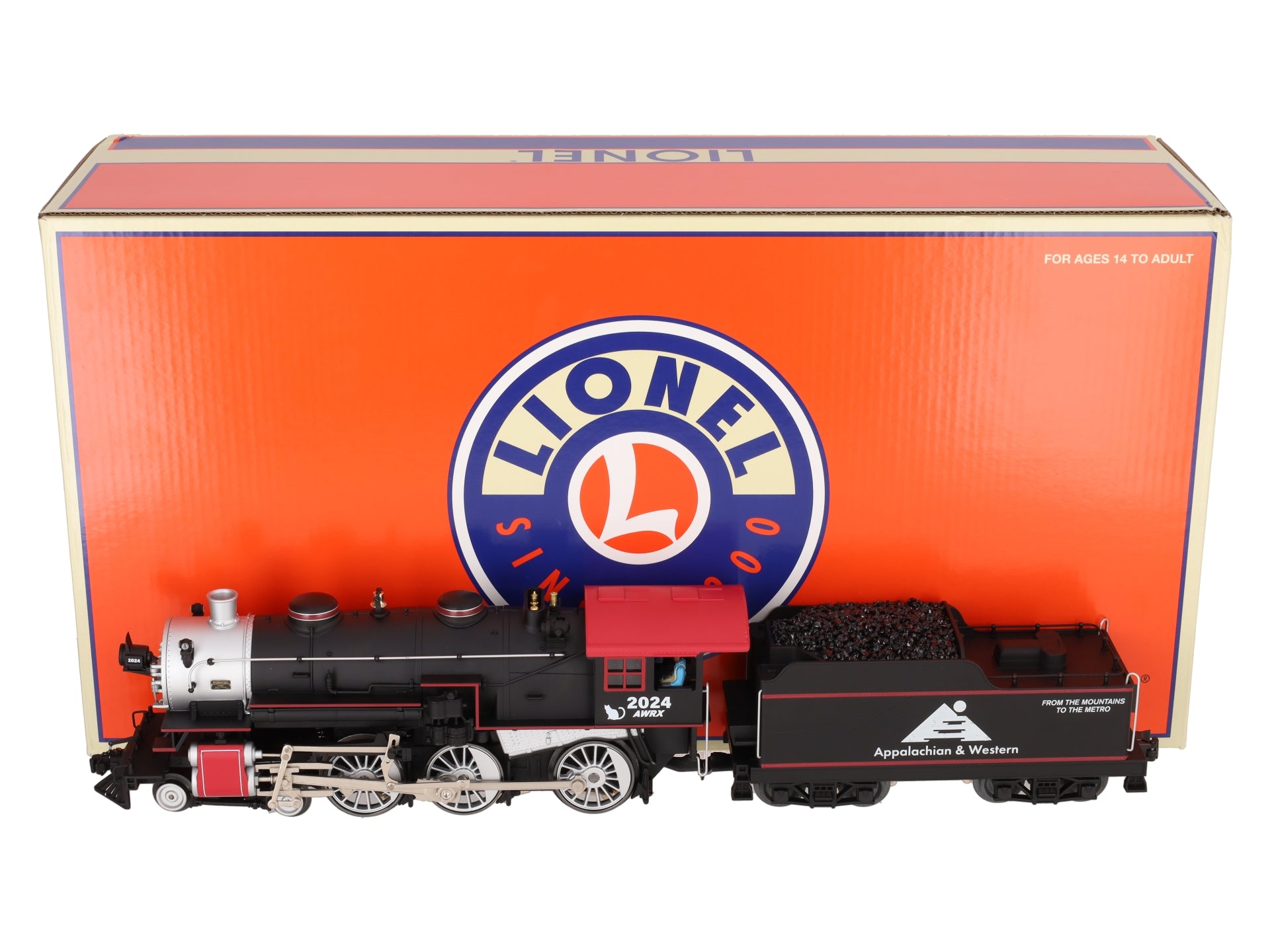 Lionel 2431900 O Gauge Appalachian & Western Legacy Steam Loco & Tender #2024 LN/Box