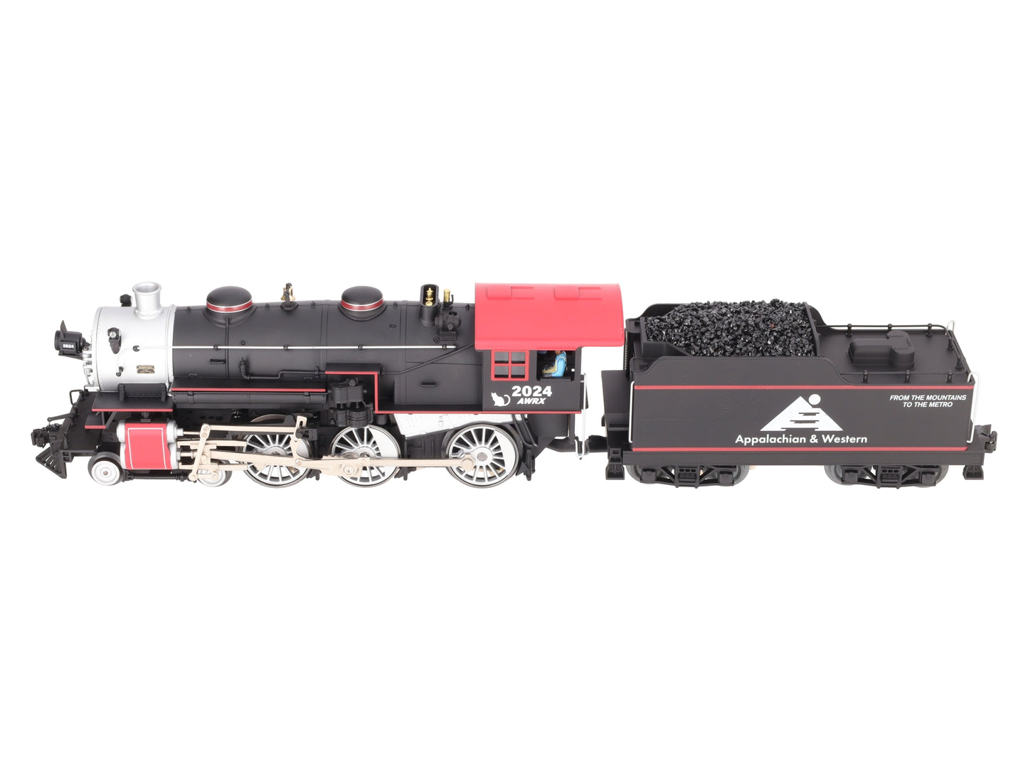 Lionel 2431900 O Gauge Appalachian & Western Legacy Steam Loco & Tender #2024 LN/Box