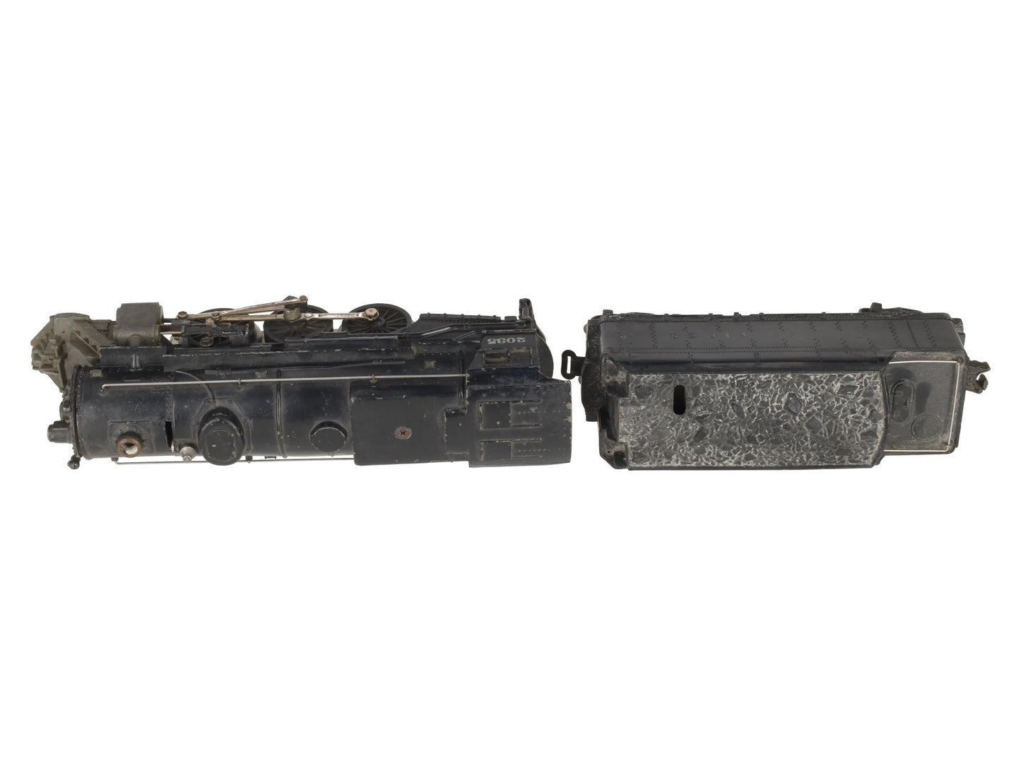 Lionel 2035 Vintage O 2-6-4 Diecast Steam Locomotive And Tender #2466WX