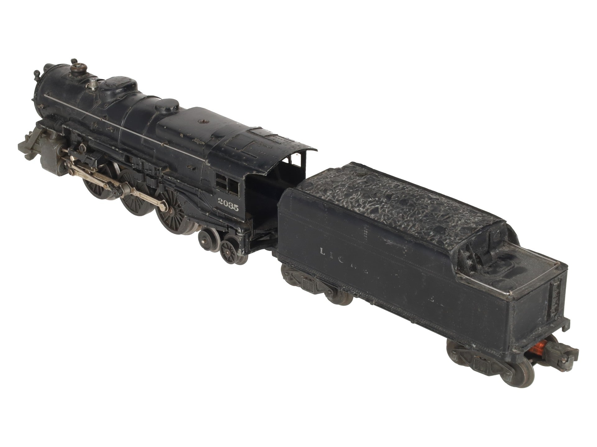 Lionel 2035 Vintage O 2-6-4 Diecast Steam Locomotive And Tender #2466WX