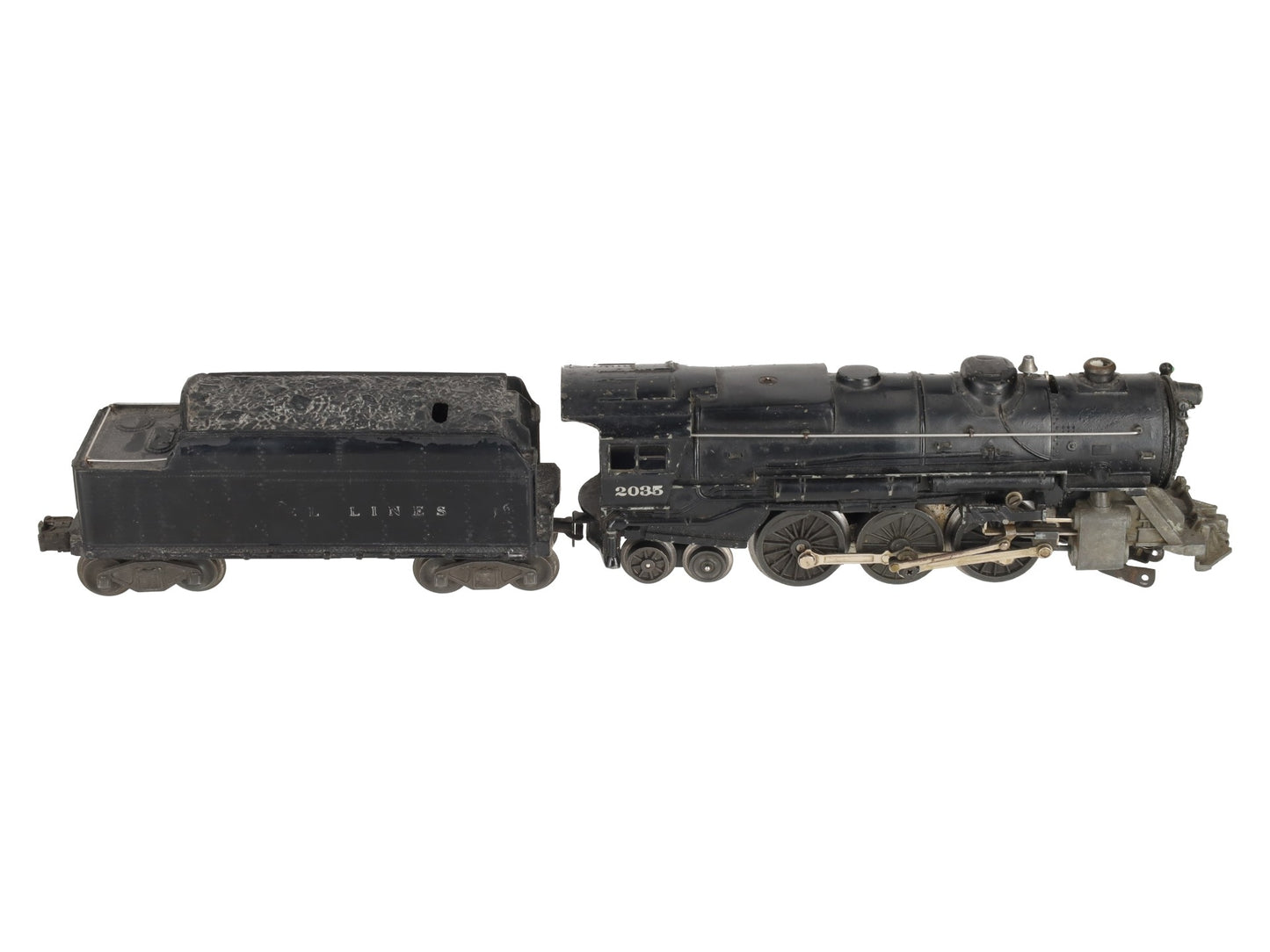 Lionel 2035 Vintage O 2-6-4 Diecast Steam Locomotive And Tender #2466WX