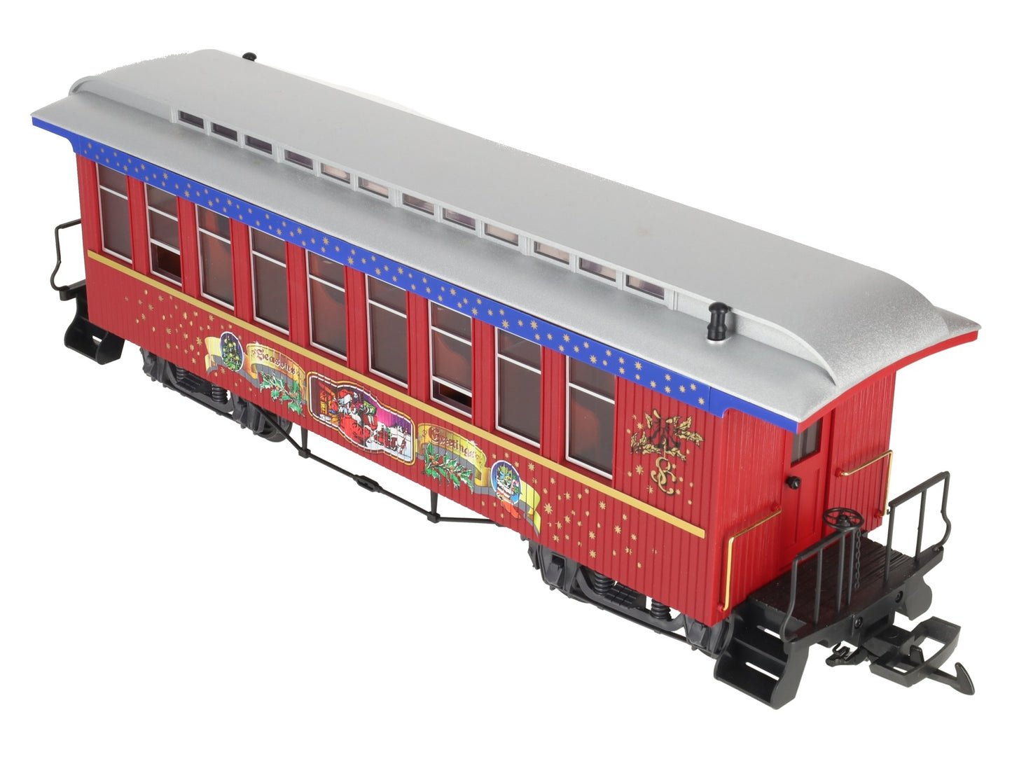 LGB 34805 G Scale Seasons Greetings Passenger Car EX