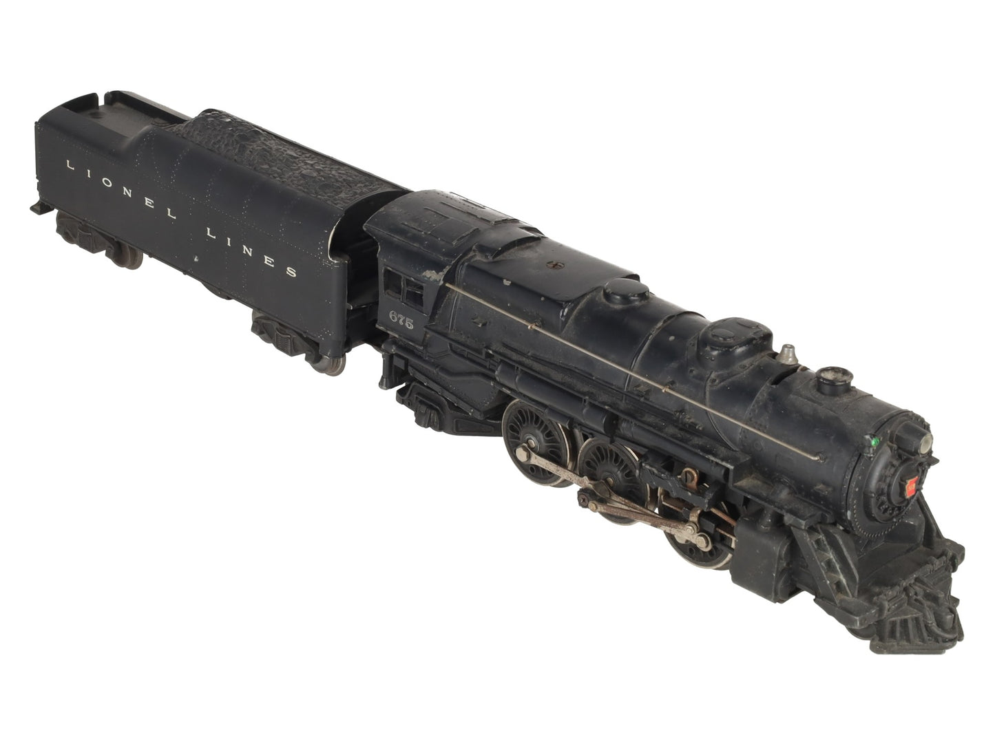 Lionel 675 Vintage O 2-6-4 K4 Pacific Diecast Steam Loco with 2046W Tender VG