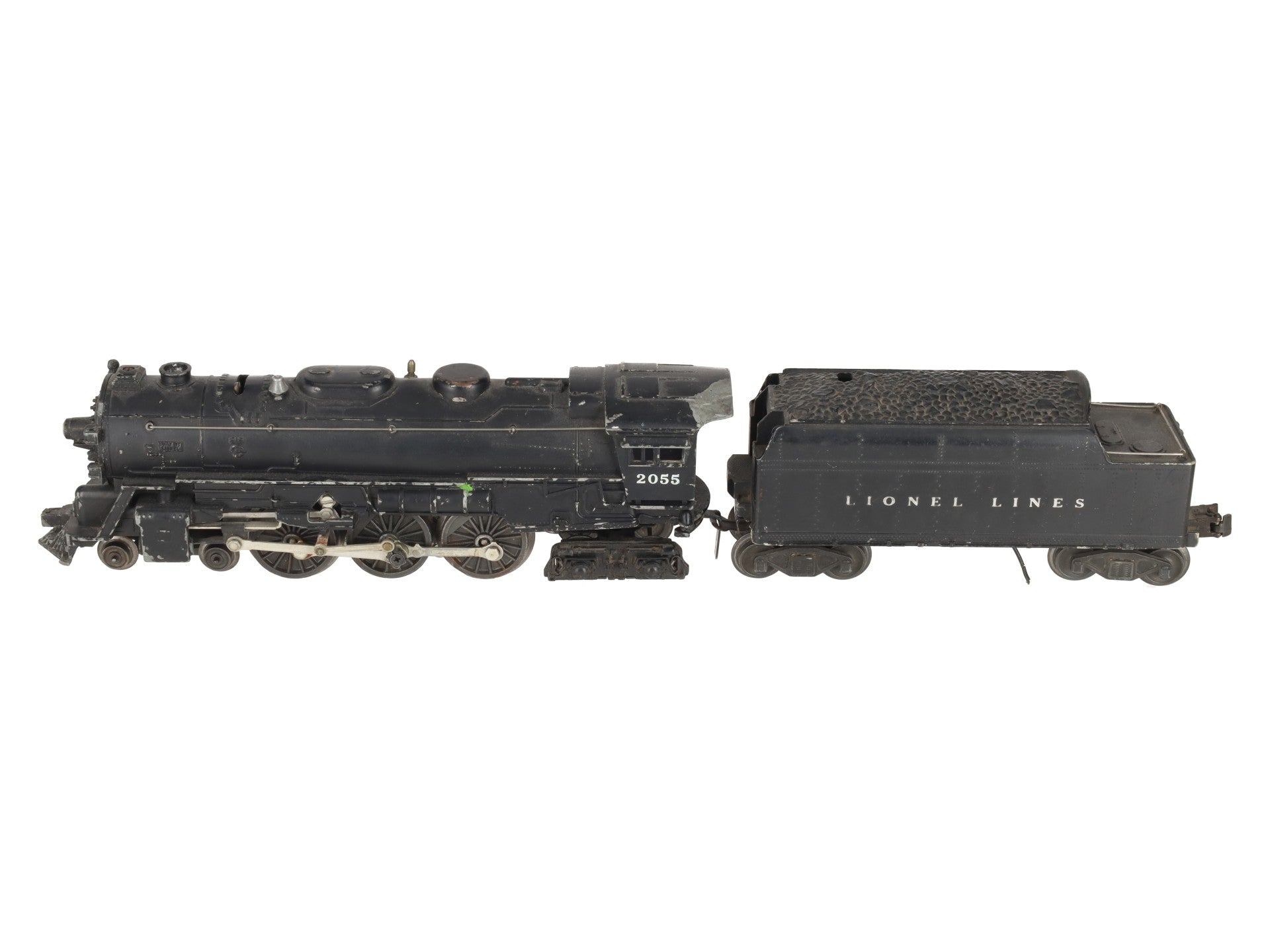 Lionel 2055 Vintage O 4-6-4 Hudson Steam Locomotive w/6466W Tender