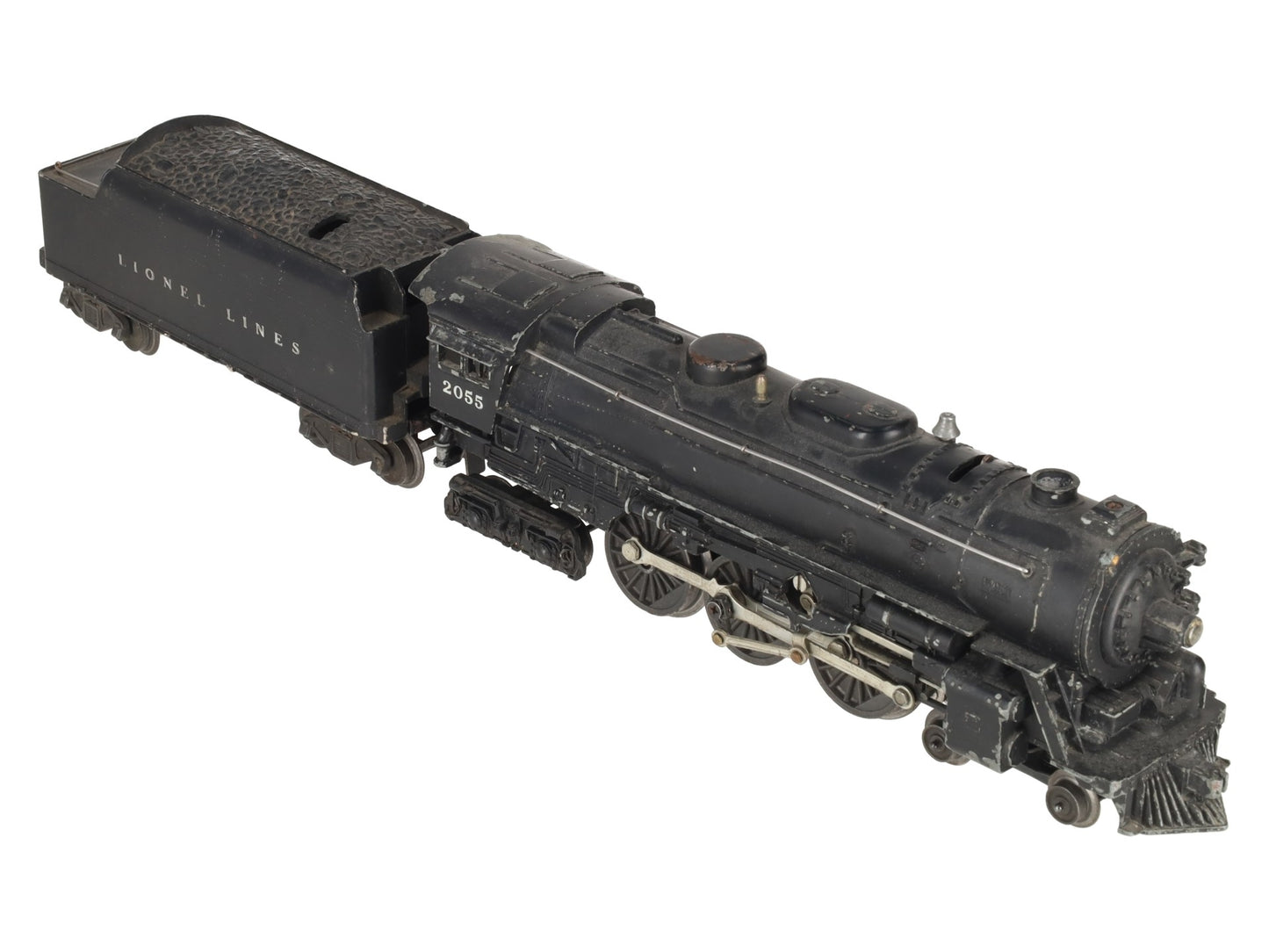 Lionel 2055 Vintage O 4-6-4 Hudson Steam Locomotive w/6466W Tender