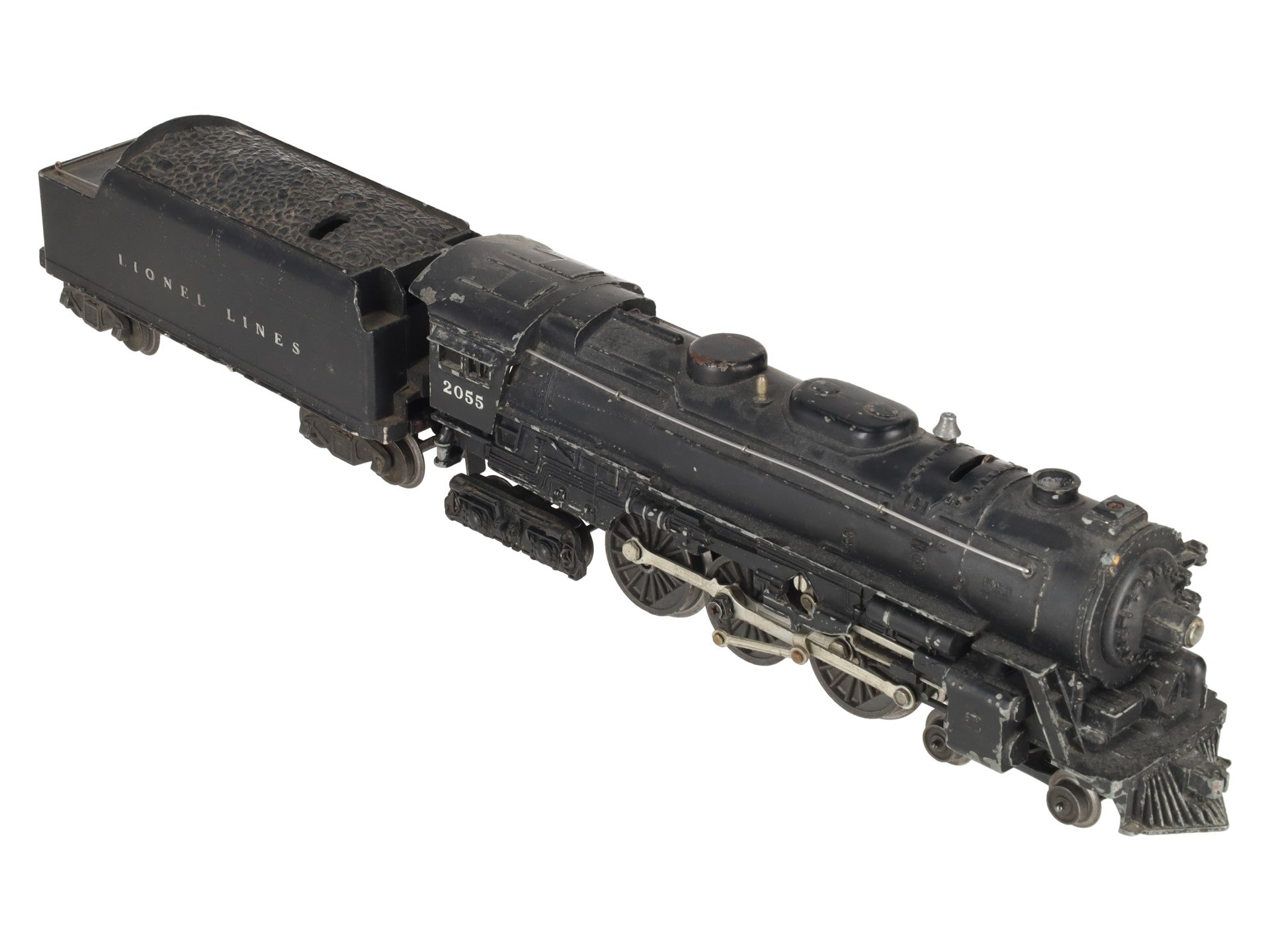 Lionel 2055 Vintage O 4-6-4 Hudson Steam Locomotive w/6466W Tender