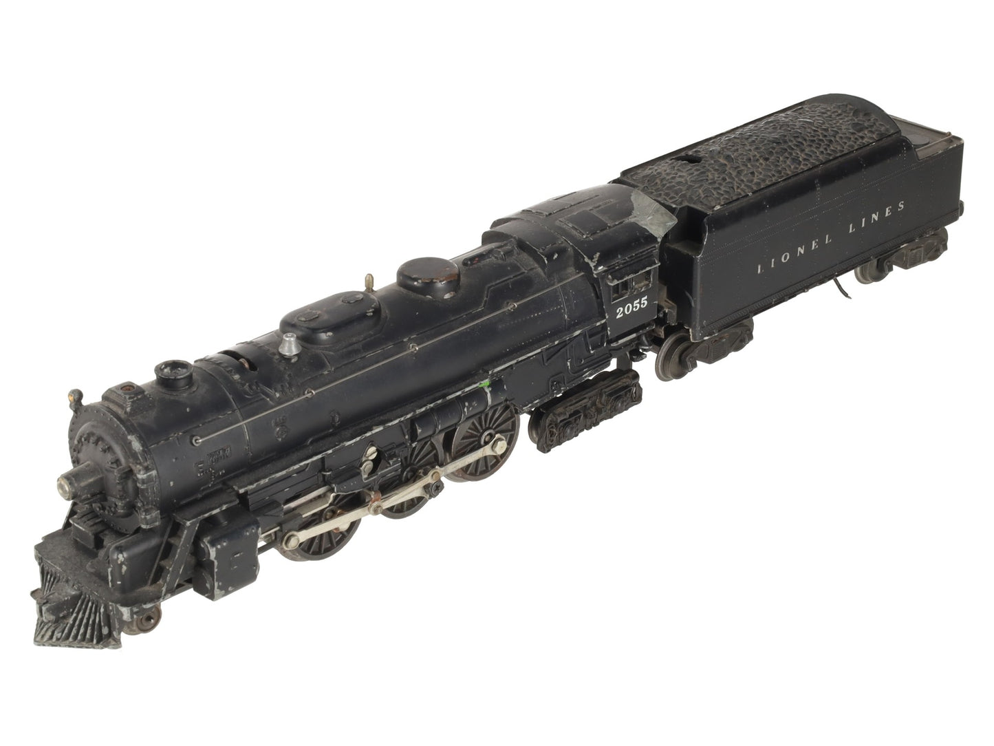 Lionel 2055 Vintage O 4-6-4 Hudson Steam Locomotive w/6466W Tender