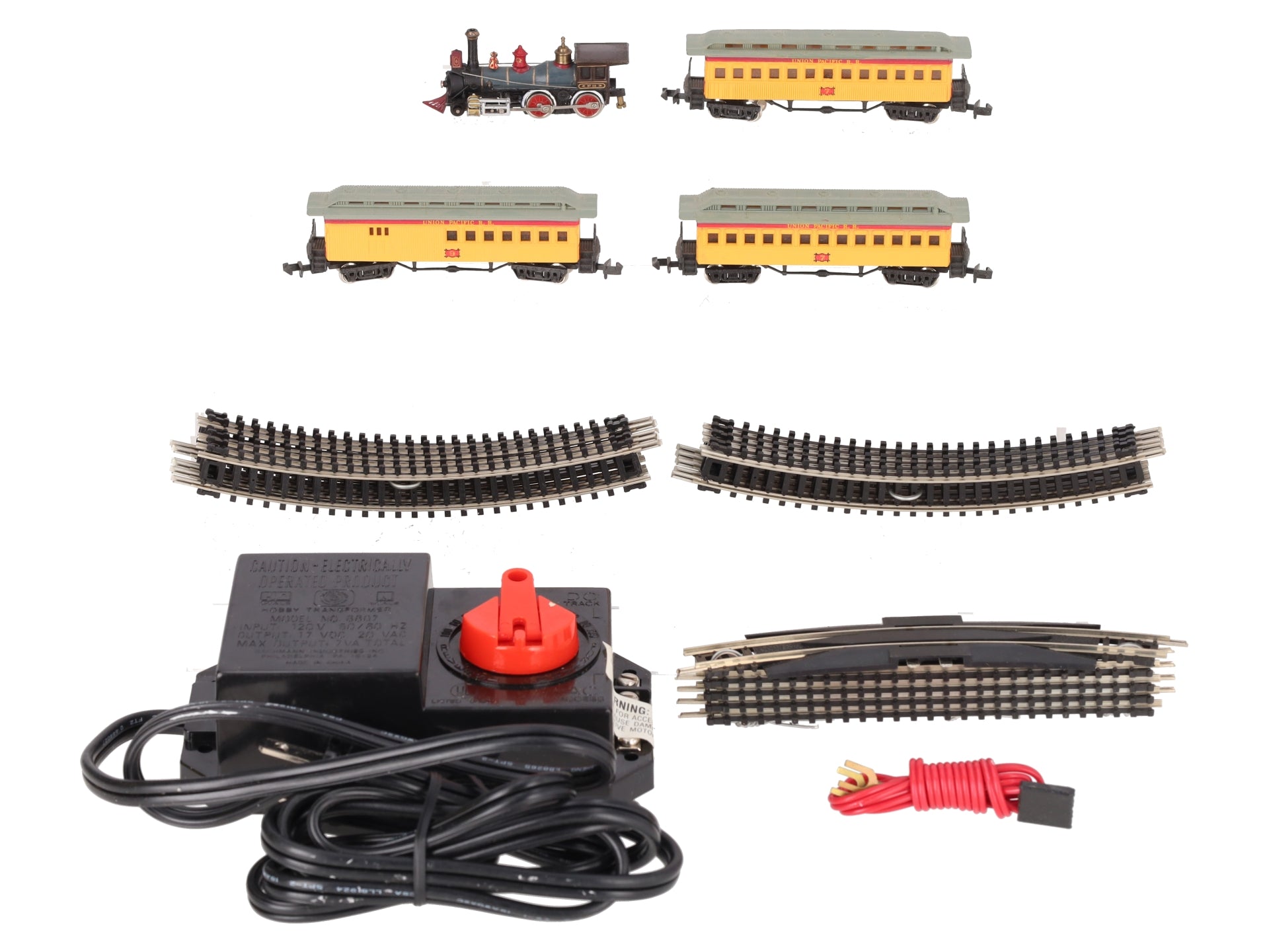 Bachmann 24405 N Gauge The American Steam Starter Train Set VG/Box
