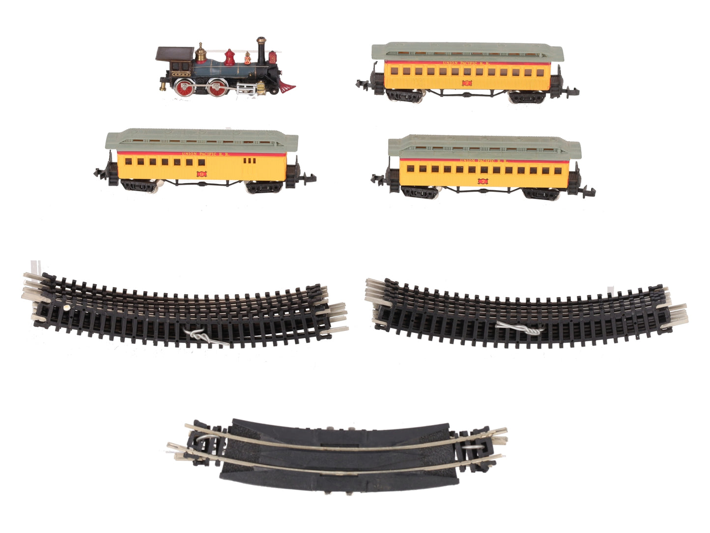 Bachmann 24405 N Gauge The American Steam Starter Train Set VG/Box