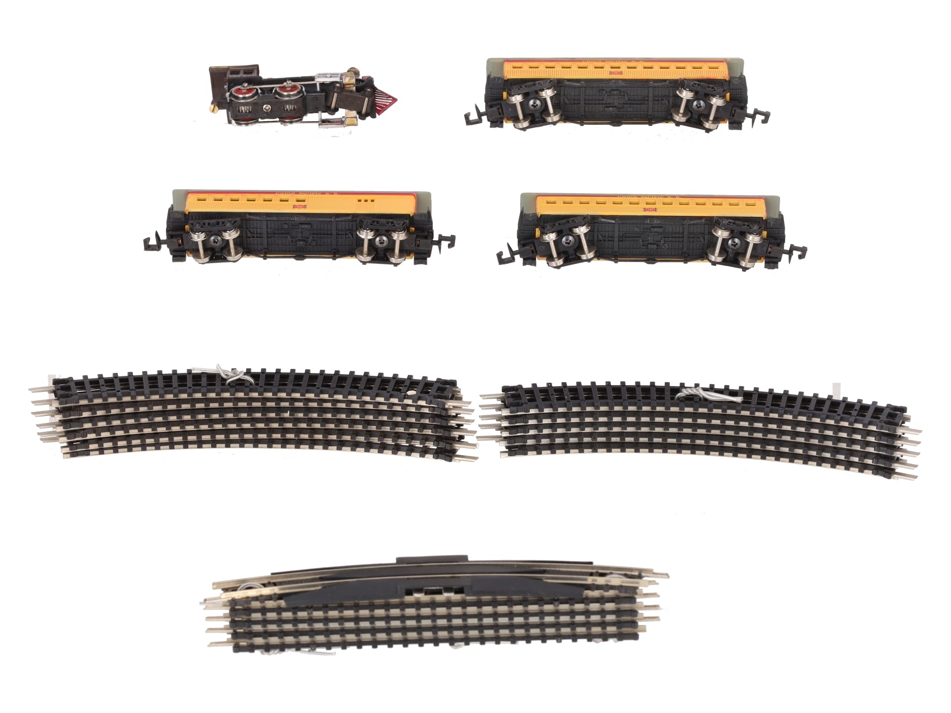 Bachmann 24405 N Gauge The American Steam Starter Train Set VG/Box