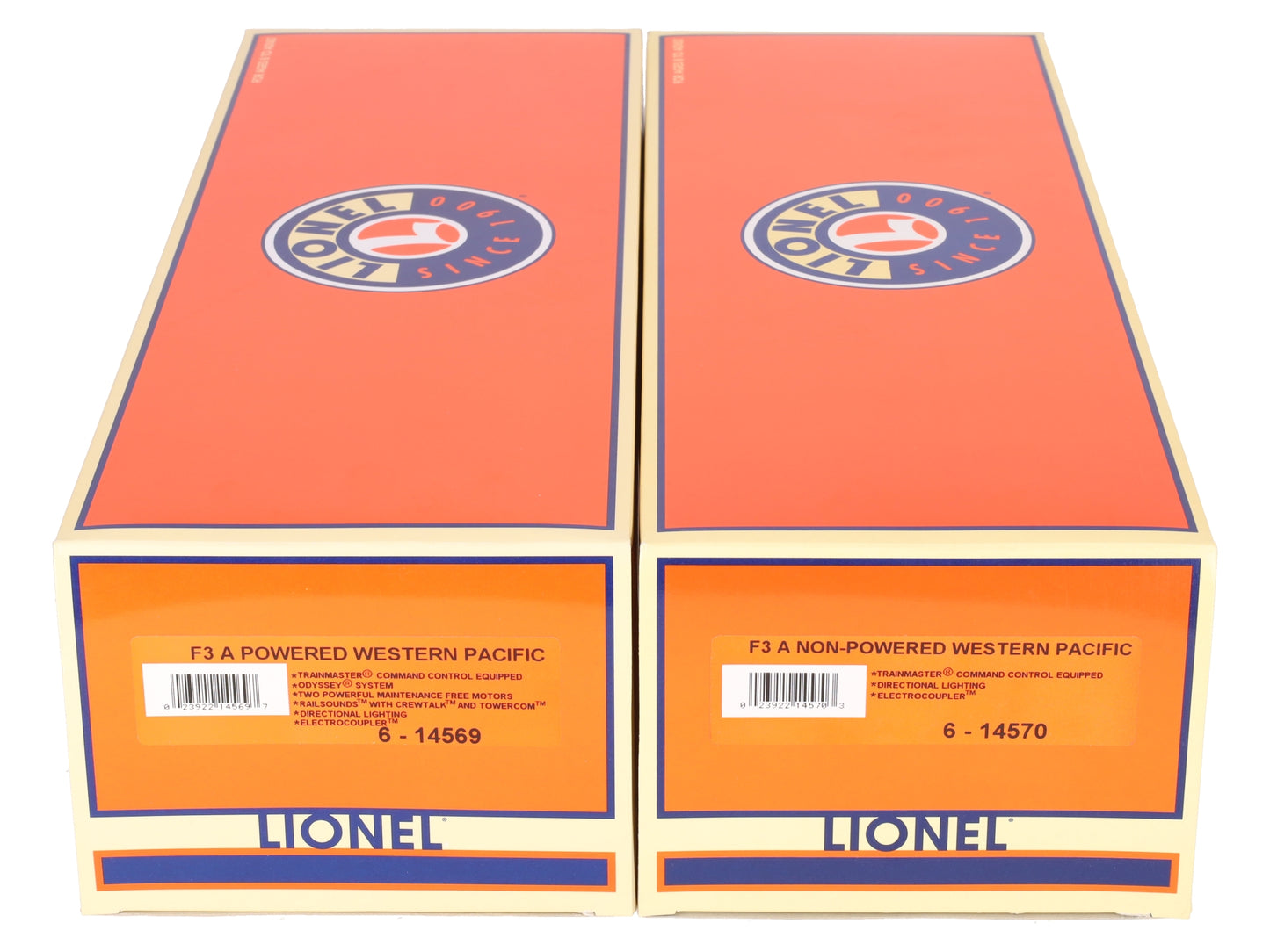 Lionel 6-14568 WP F3 AA Diesel Locomotive Set #801/802 LN/Box