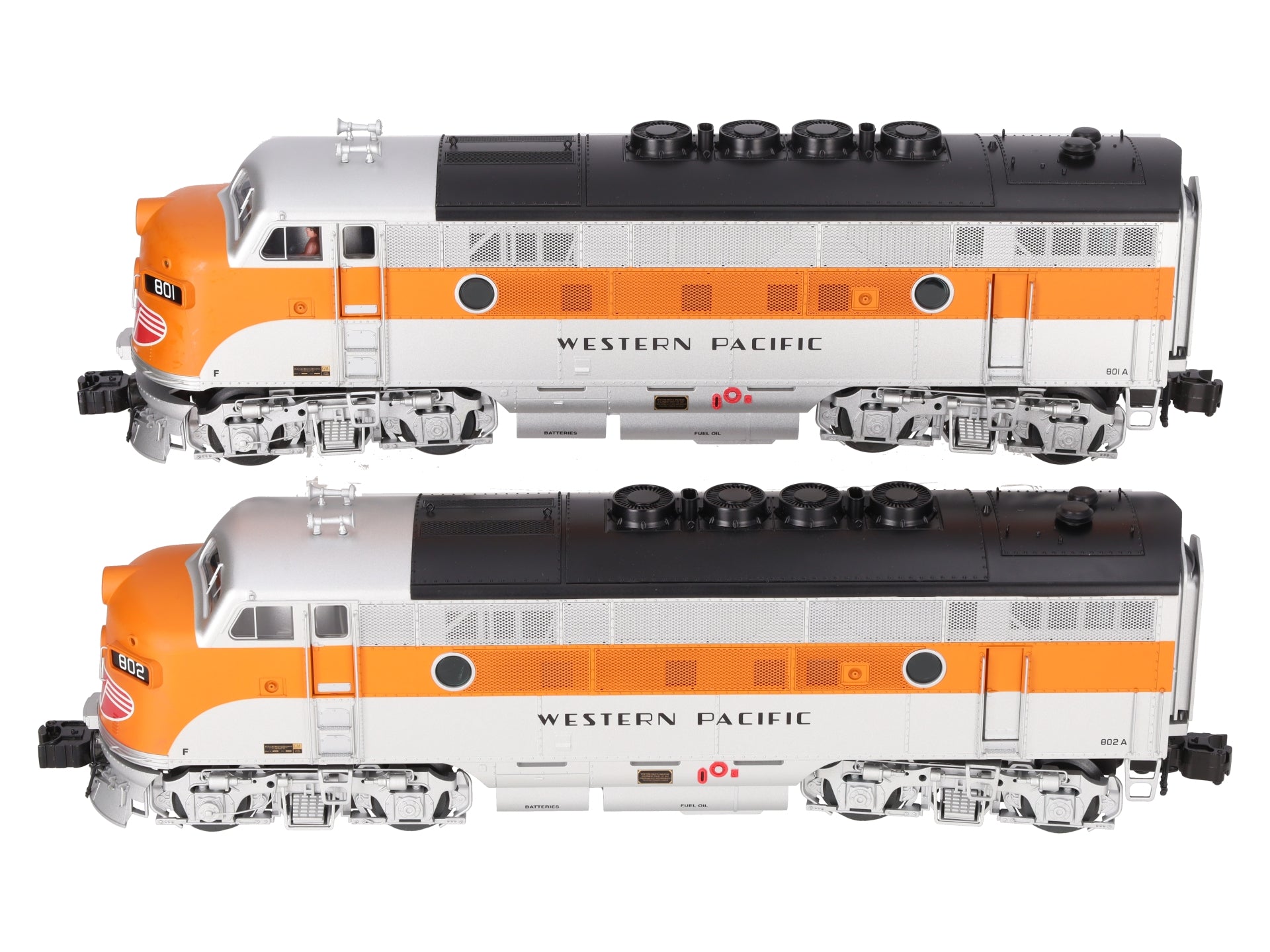 Lionel 6-14568 WP F3 AA Diesel Locomotive Set #801/802 LN/Box