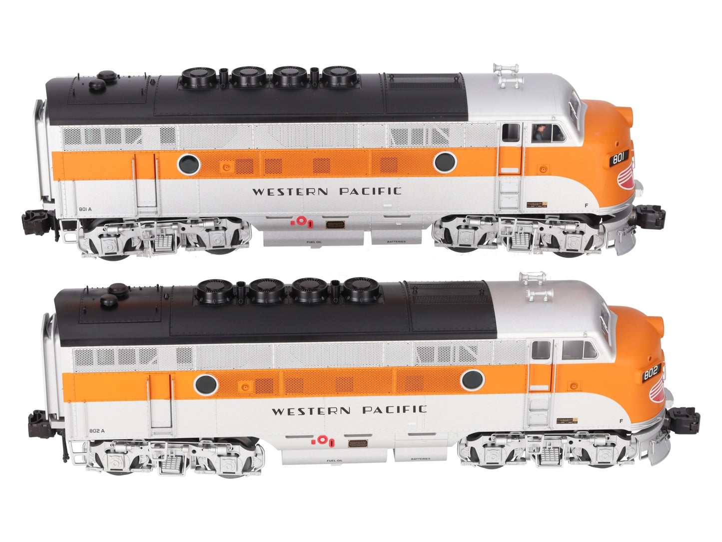 Lionel 6-14568 WP F3 AA Diesel Locomotive Set #801/802 LN/Box
