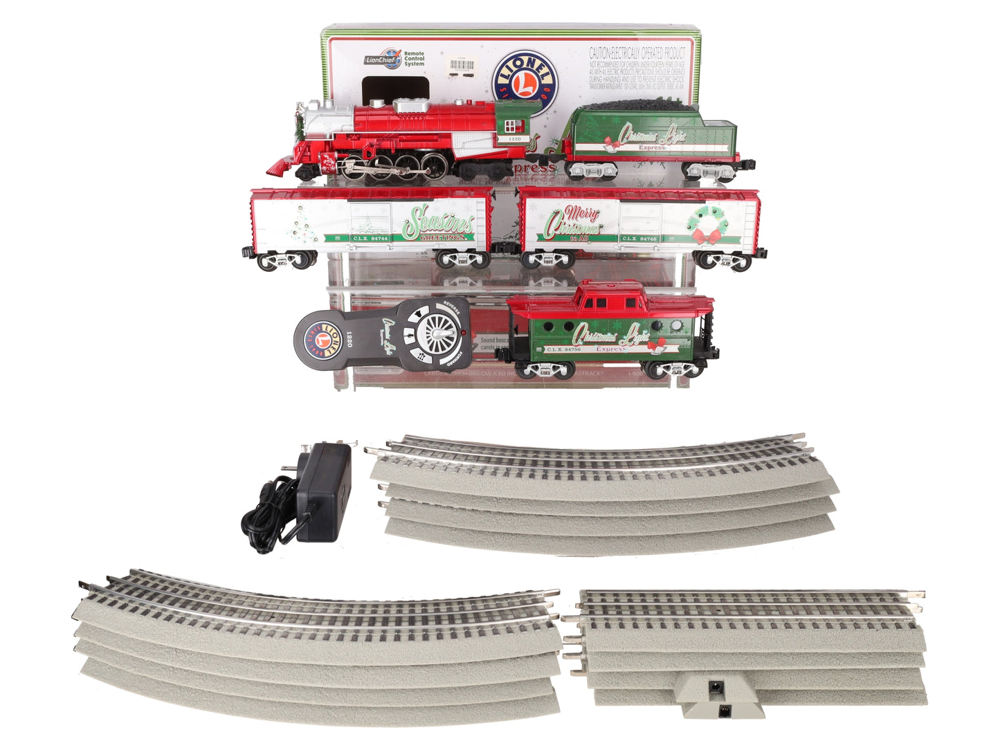 Lionel 2123100 Christmas Express LionChief O Gauge Train Set with Bluetooth
