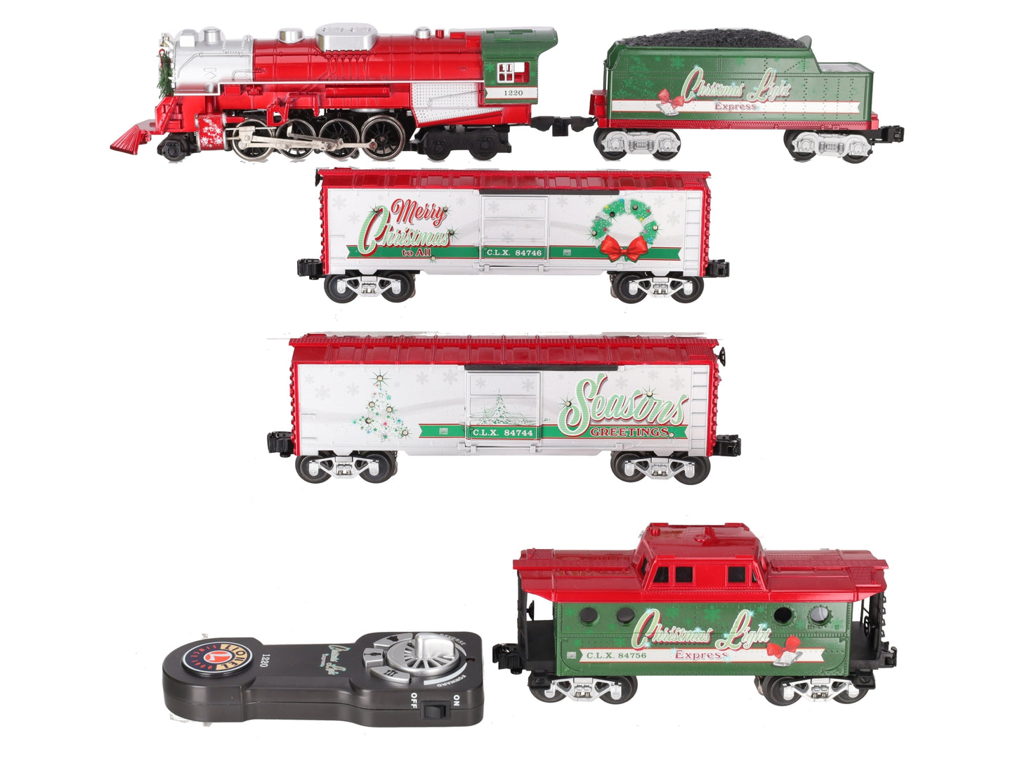 Lionel 2123100 Christmas Express LionChief O Gauge Train Set with Bluetooth