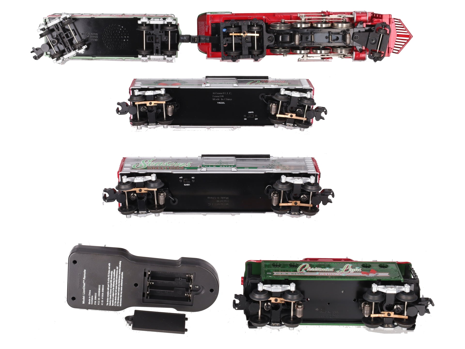 Lionel 2123100 Christmas Express LionChief O Gauge Train Set with Bluetooth
