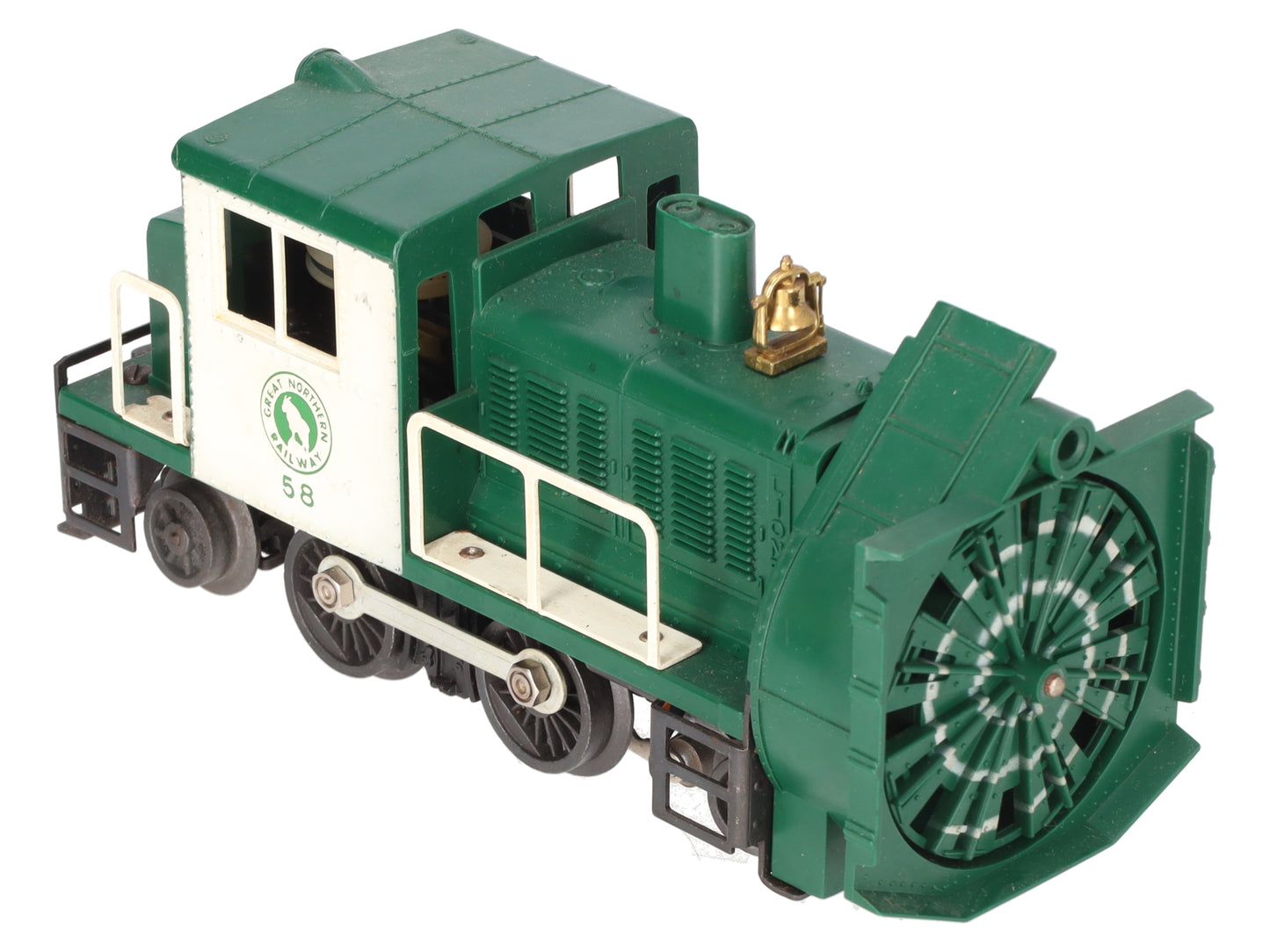 Lionel 58 Vintage O Great Northern Rotary Snow Plow EX