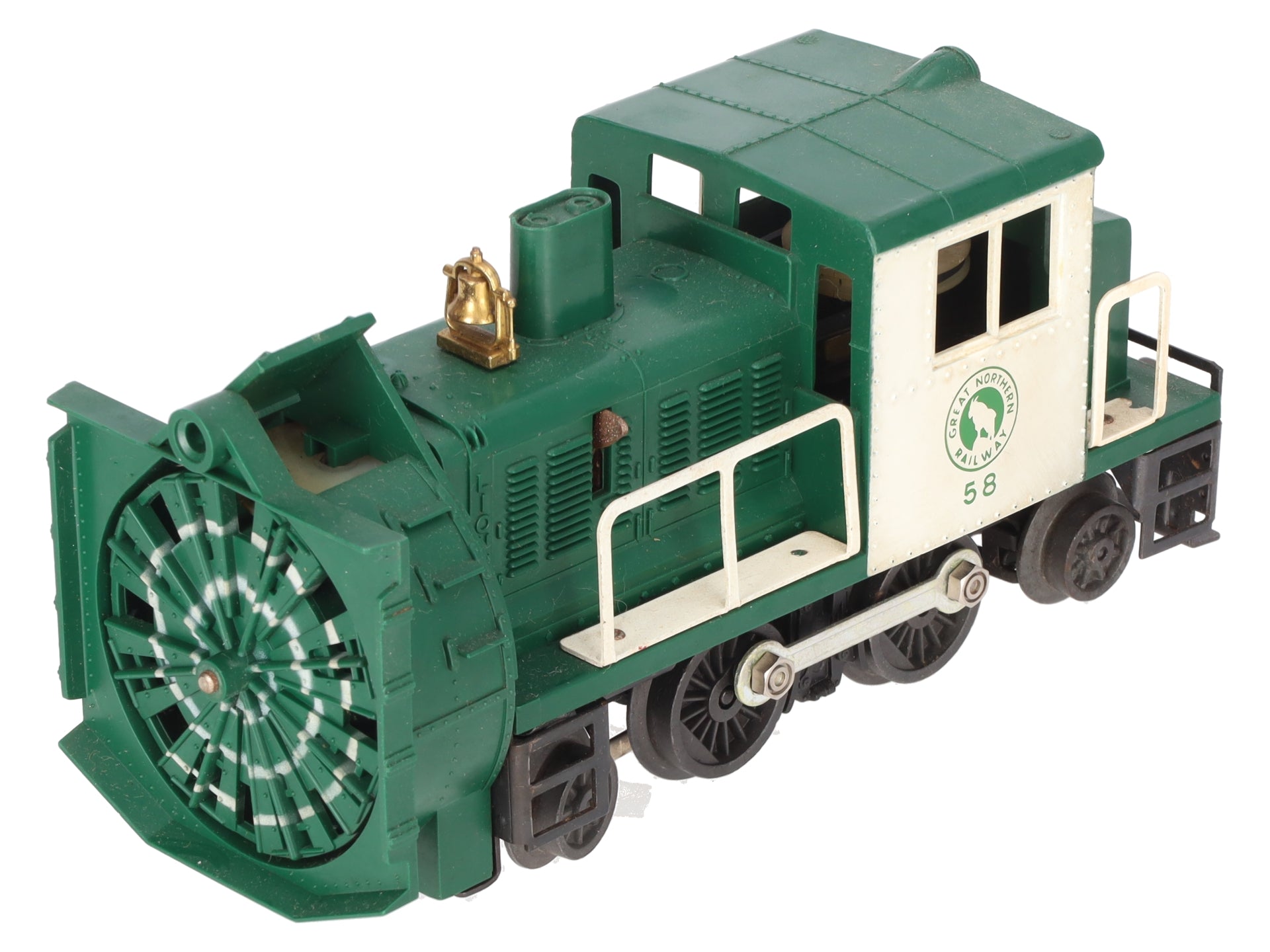 Lionel 58 Vintage O Great Northern Rotary Snow Plow EX