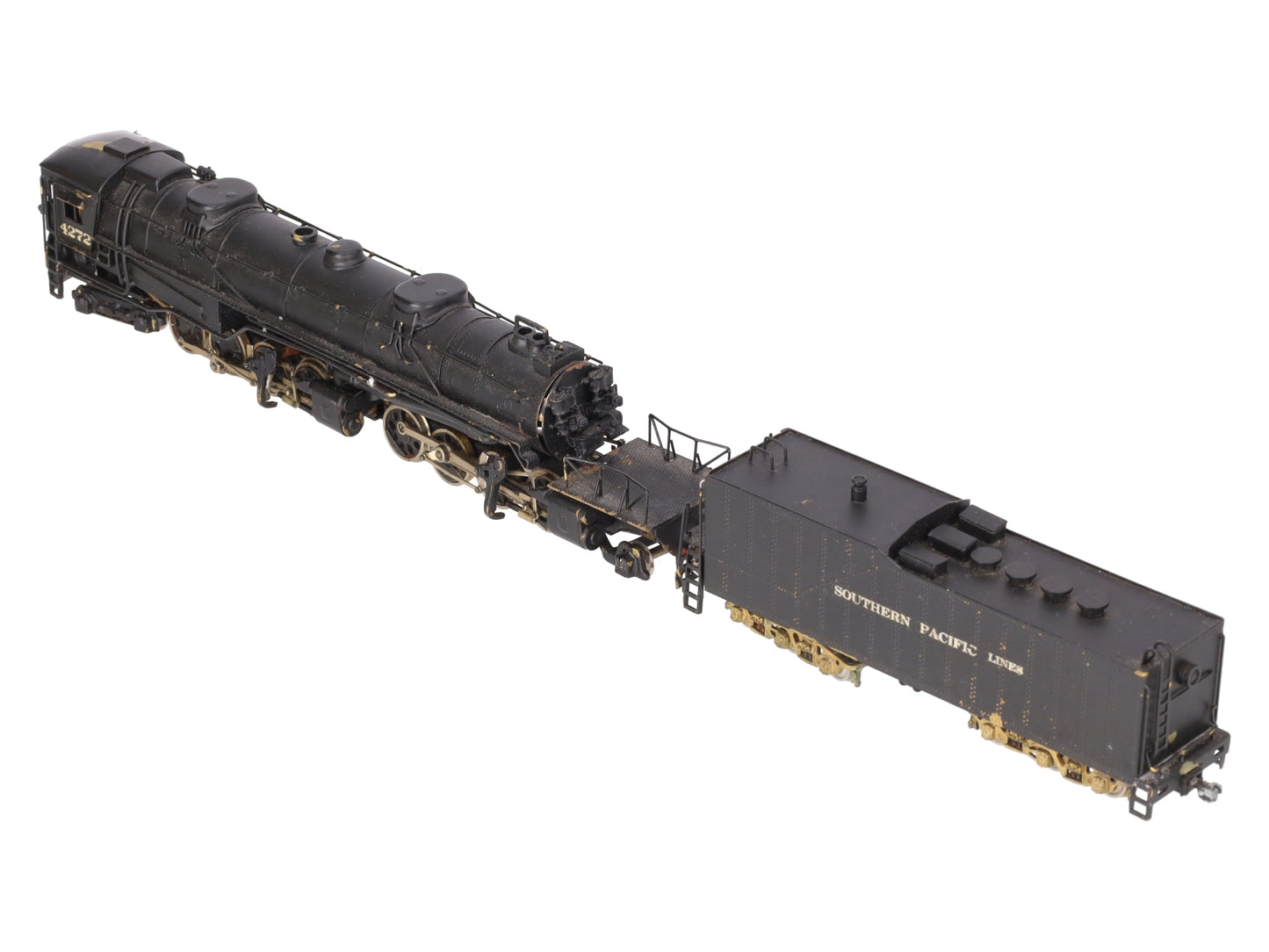 Akane HO BRASS Southern Pacific Cab Forward 4-8-8-2 Steam Loco & Tender #4272