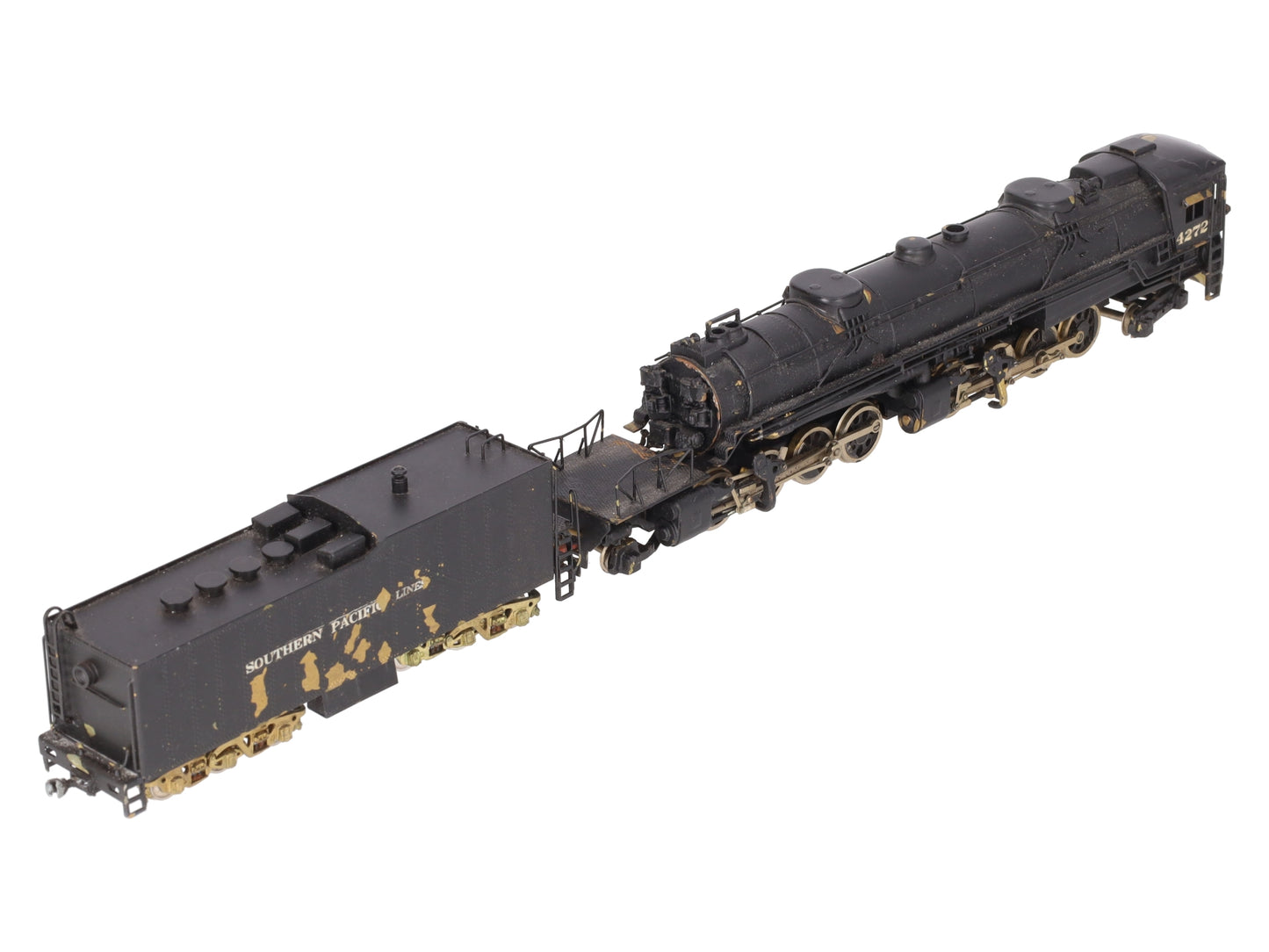 Akane HO BRASS Southern Pacific Cab Forward 4-8-8-2 Steam Loco & Tender #4272