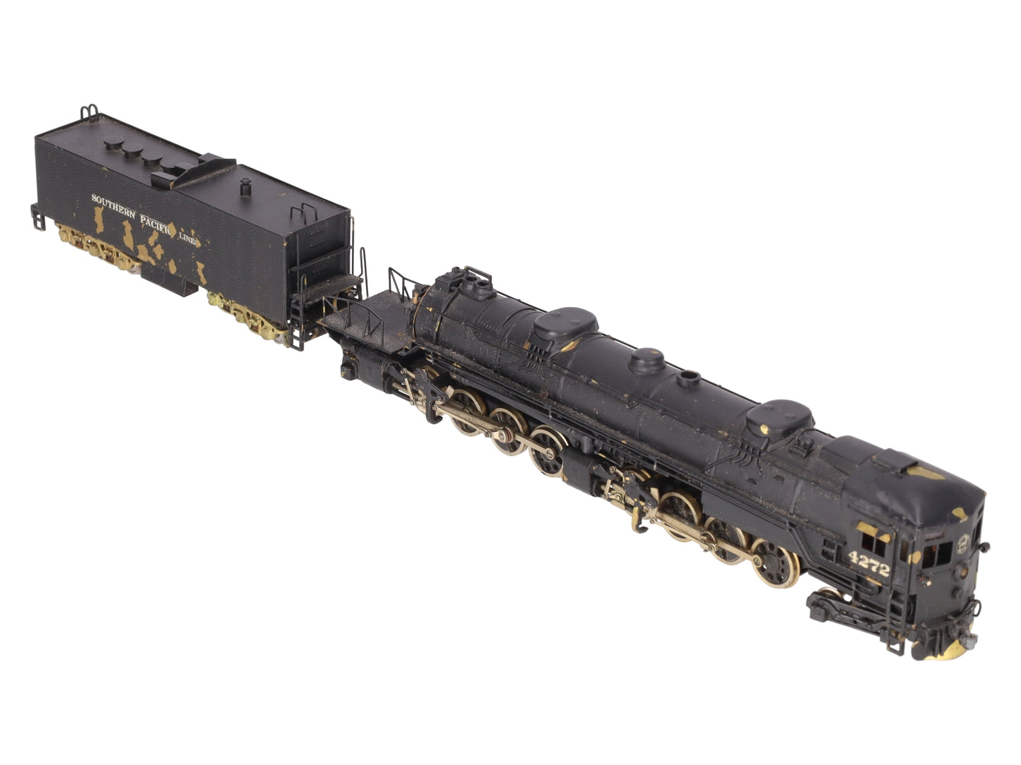 Akane HO BRASS Southern Pacific Cab Forward 4-8-8-2 Steam Loco & Tender #4272