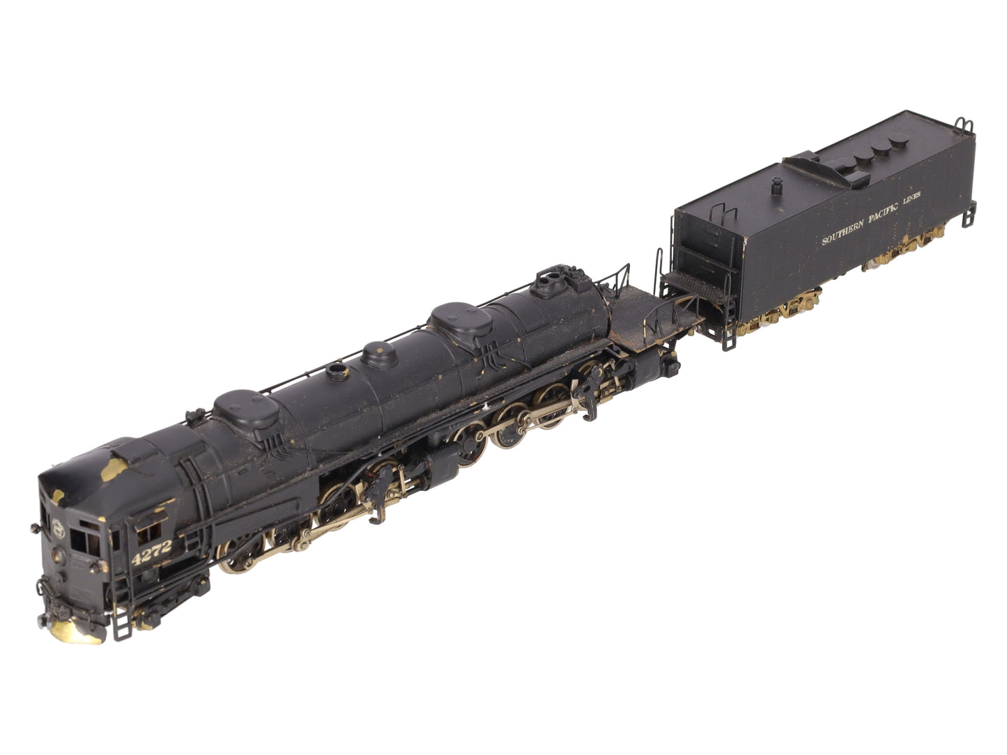 Akane HO BRASS Southern Pacific Cab Forward 4-8-8-2 Steam Loco & Tender #4272