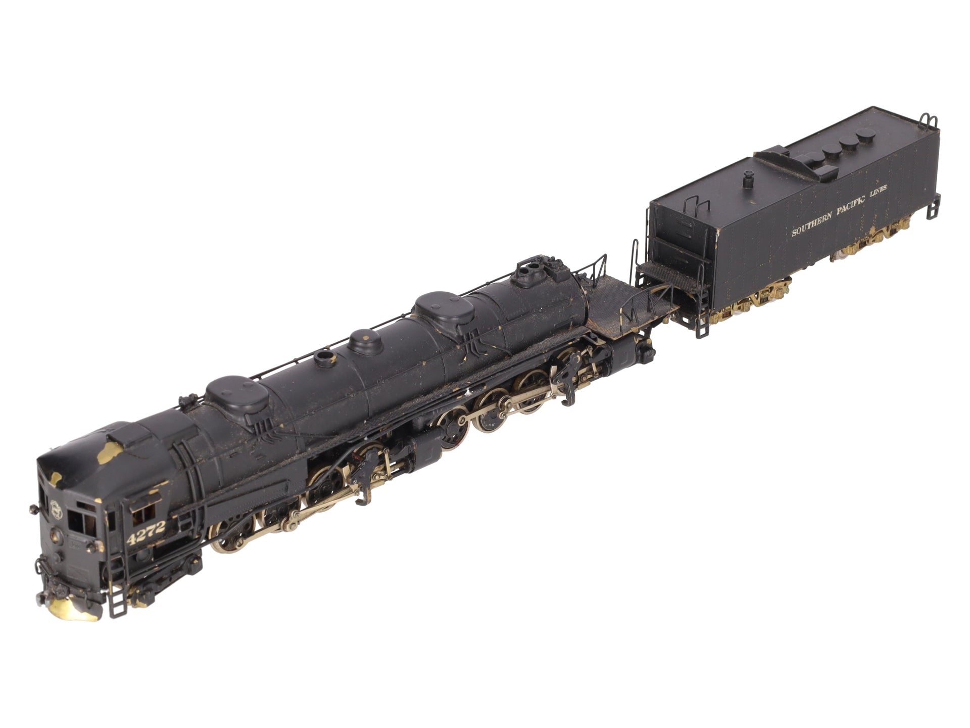 Akane HO BRASS Southern Pacific Cab Forward 4-8-8-2 Steam Loco & Tender #4272