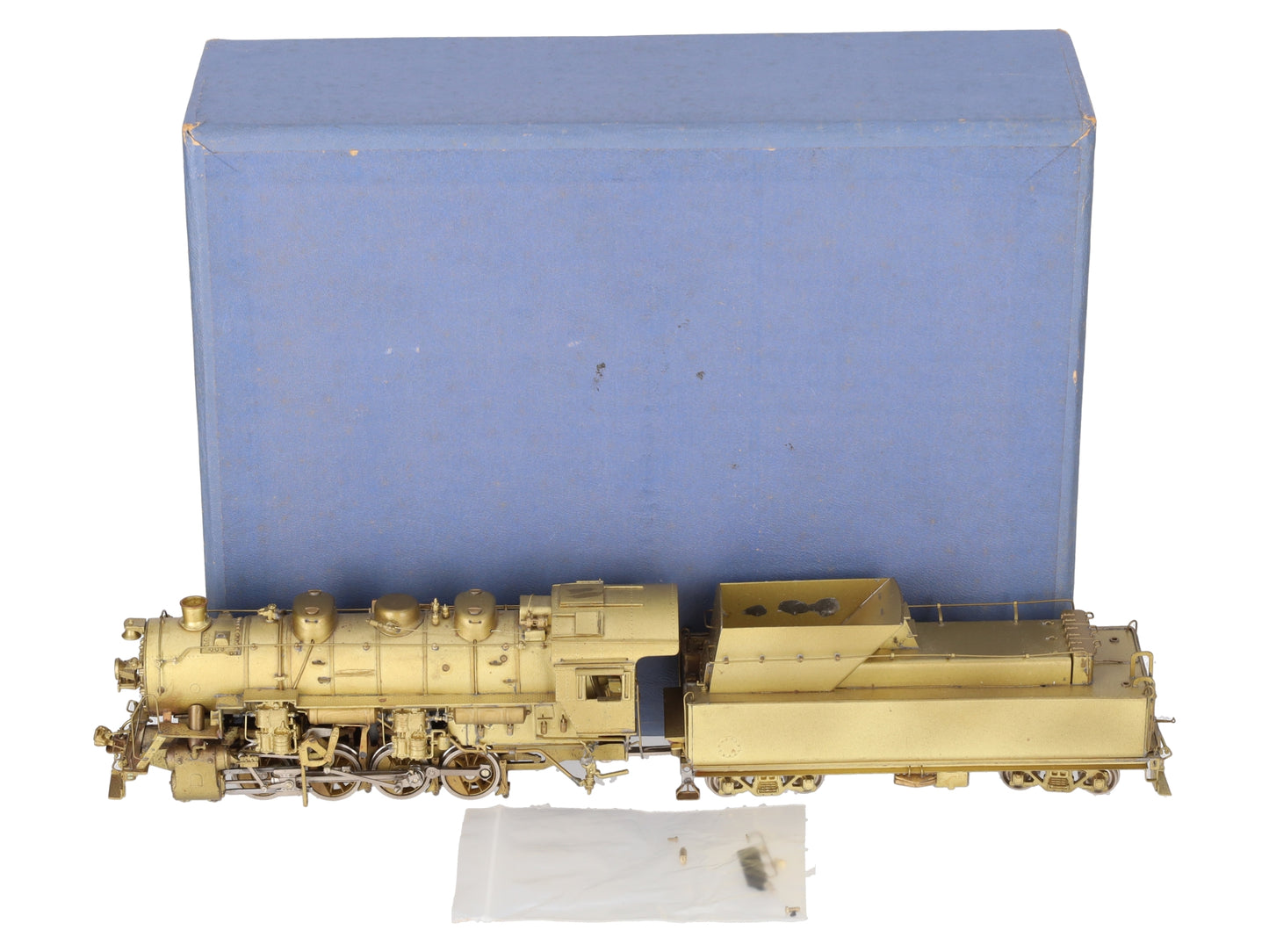 PFM HO BRASS Norfolk & Western 0-8-0 S-1a Steam Locomotive & Tender - Unpainted EX/Box
