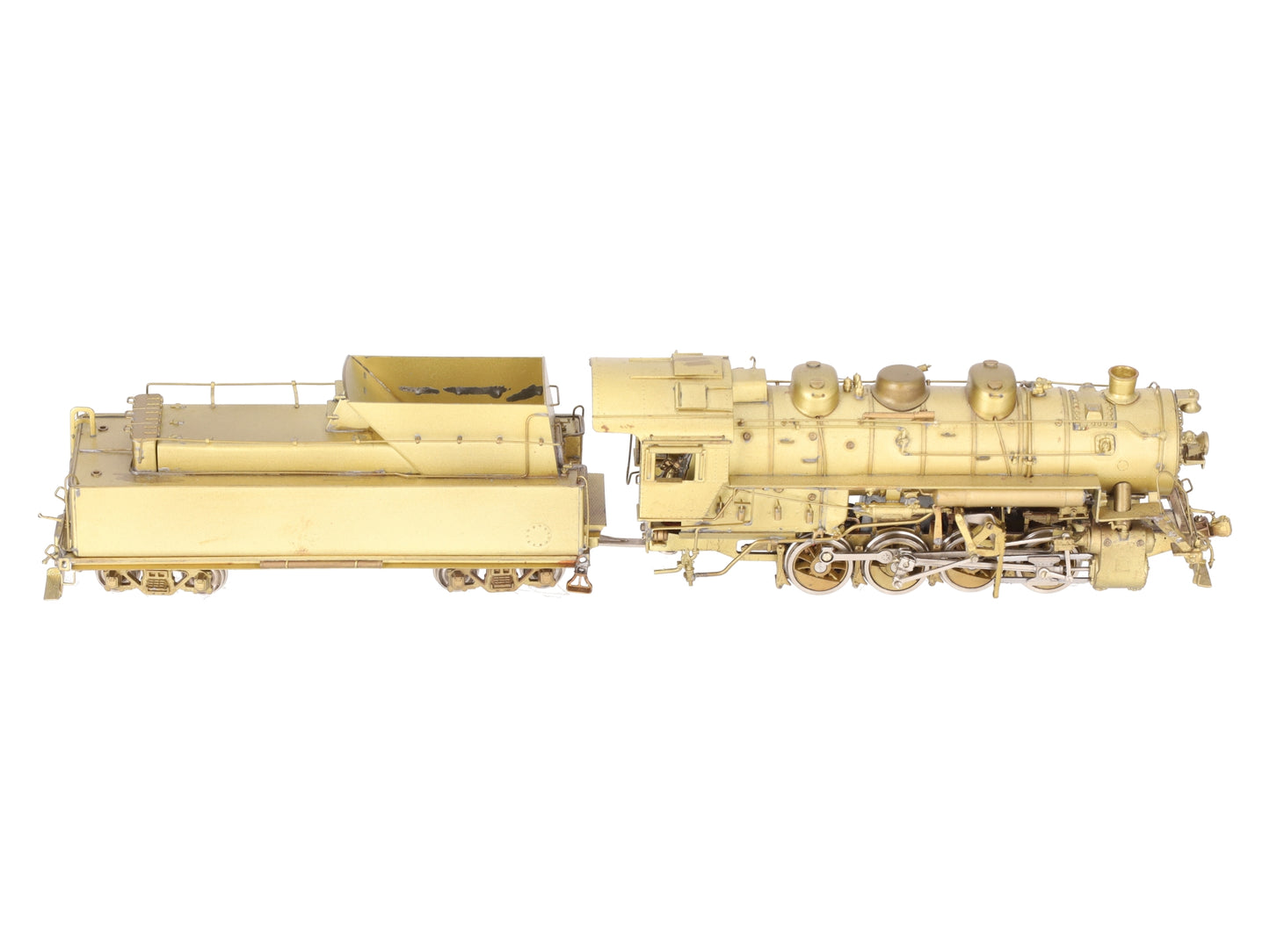 PFM HO BRASS Norfolk & Western 0-8-0 S-1a Steam Locomotive & Tender - Unpainted EX/Box