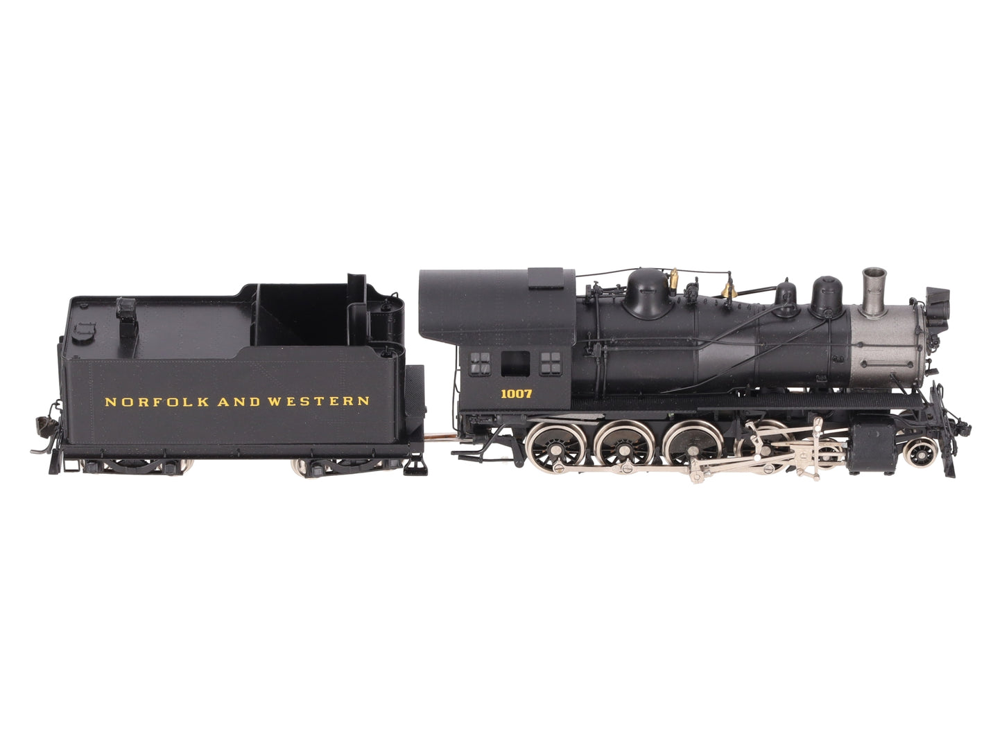 Sunset Models HO BRASS N&W 4-8-0 Class M-1 Steam Locomotive & Tender - FP EX/Box