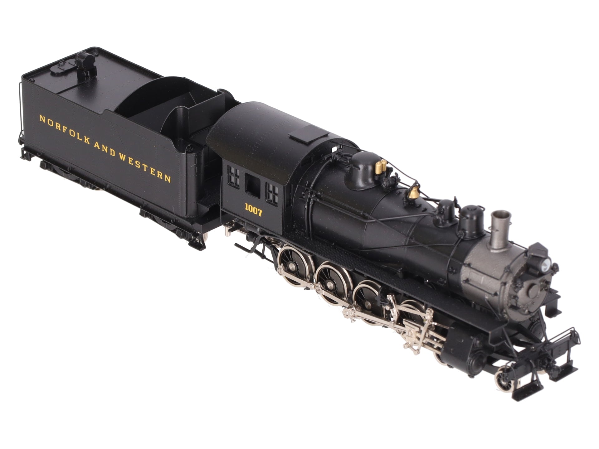 Sunset Models HO BRASS N&W 4-8-0 Class M-1 Steam Locomotive & Tender - Painted EX/Box