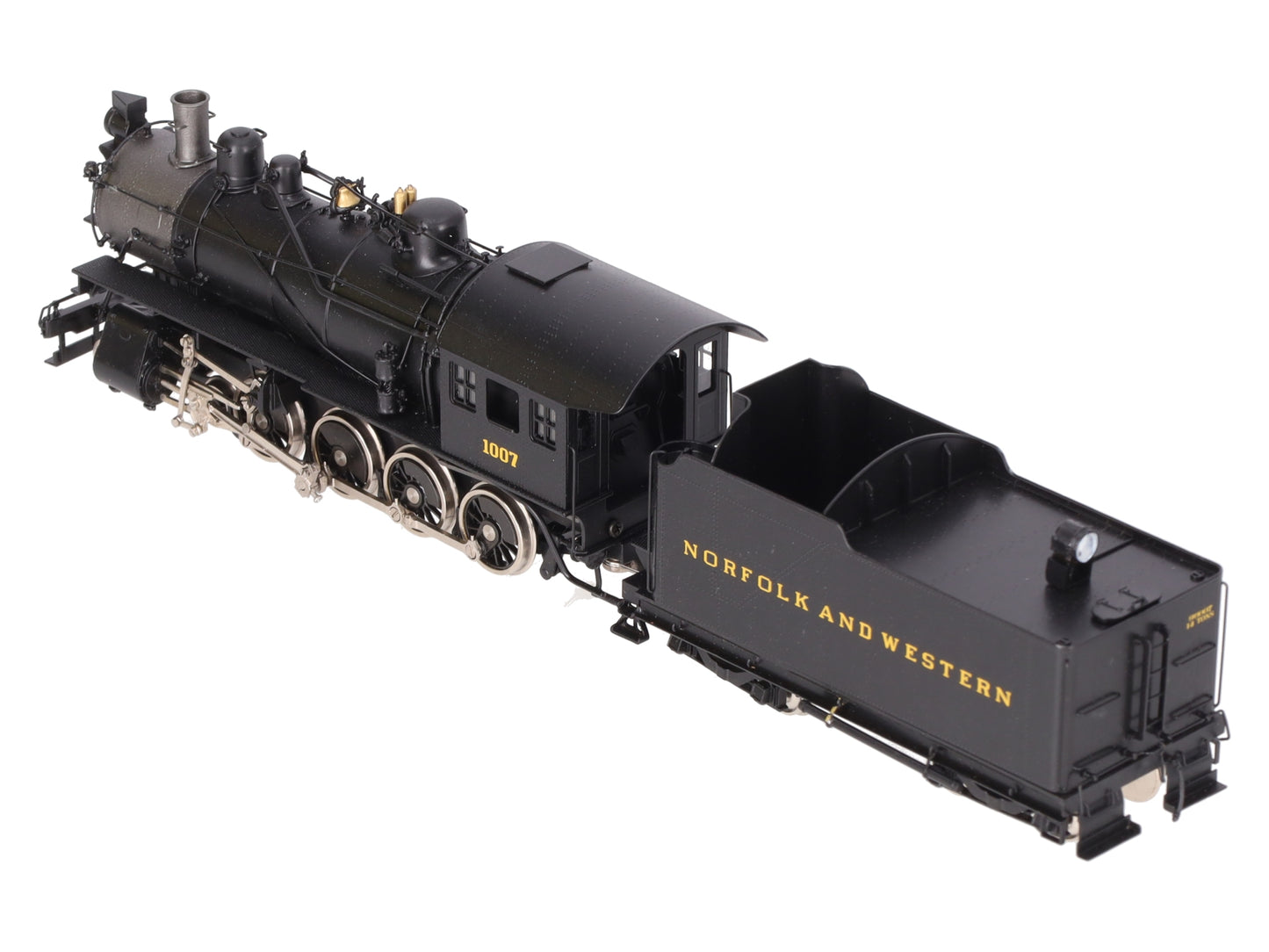 Sunset Models HO BRASS N&W 4-8-0 Class M-1 Steam Locomotive & Tender - Painted EX/Box