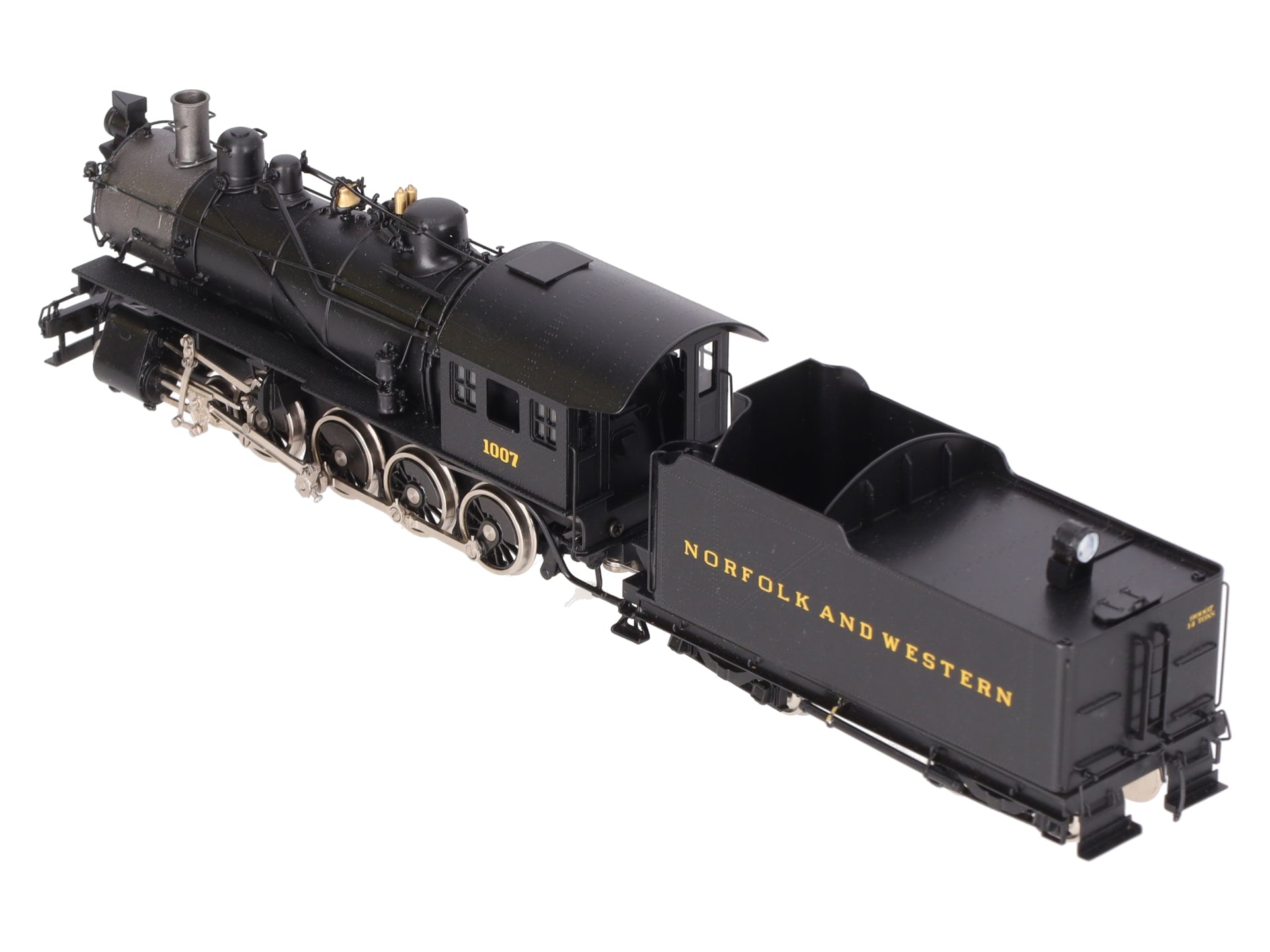 Sunset Models HO BRASS N&W 4-8-0 Class M-1 Steam Locomotive & Tender - Painted EX/Box