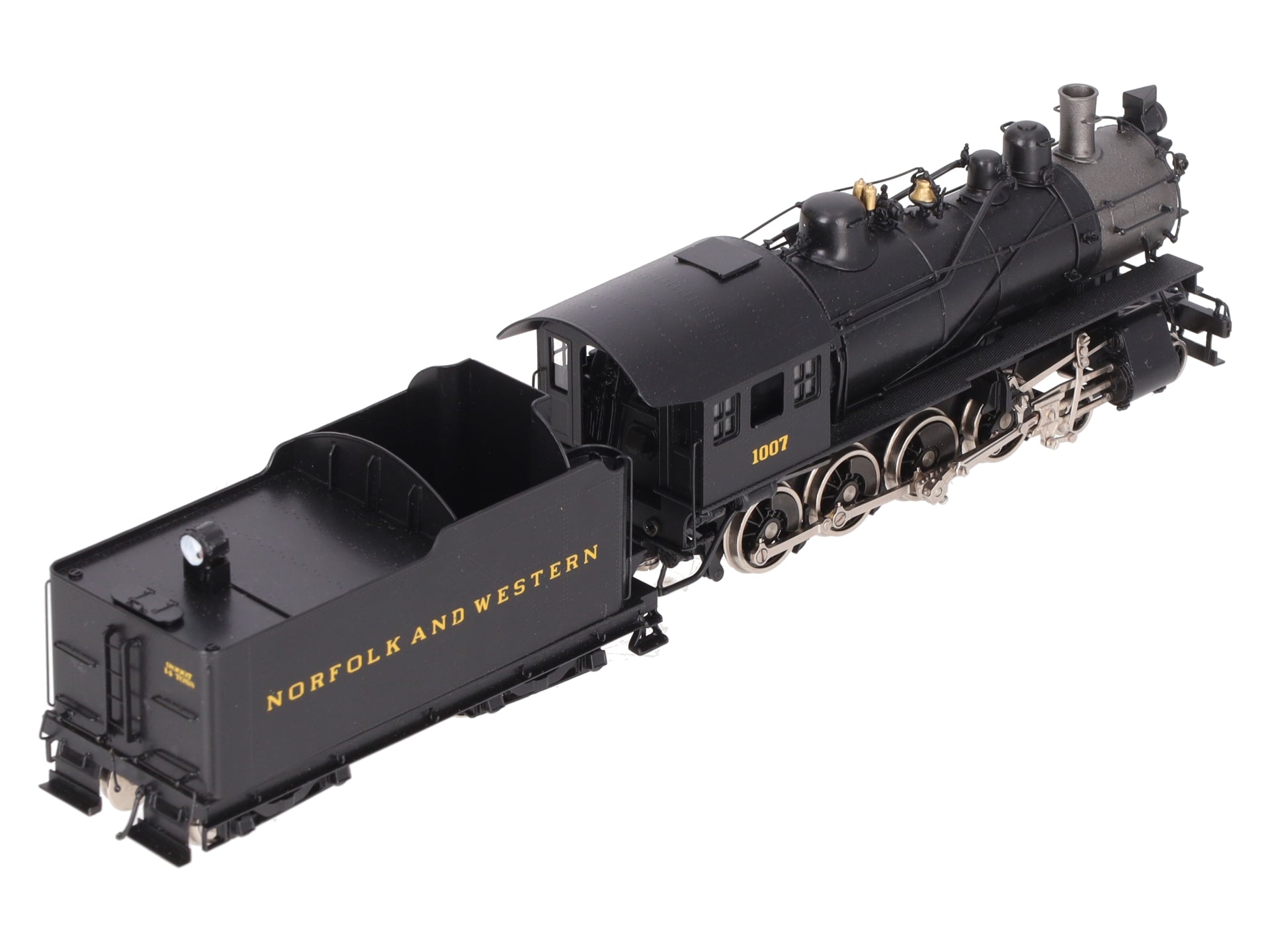 Sunset Models HO BRASS N&W 4-8-0 Class M-1 Steam Locomotive & Tender - Painted EX/Box