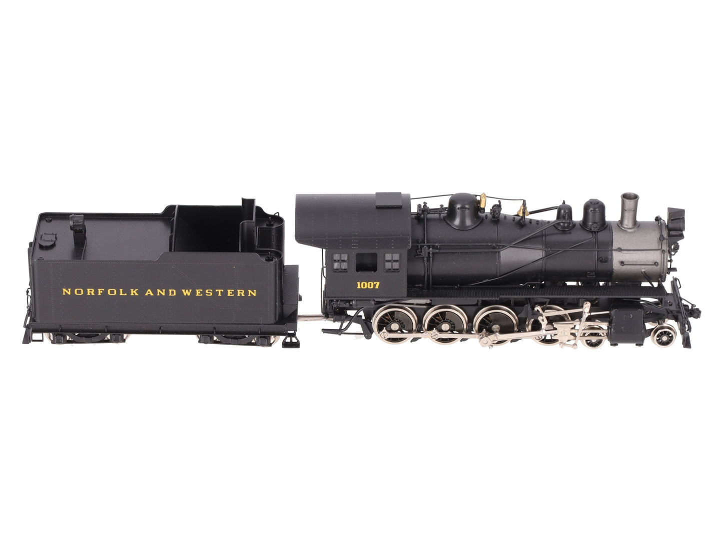 Sunset Models HO BRASS N&W 4-8-0 Class M-1 Steam Locomotive & Tender - Painted EX/Box