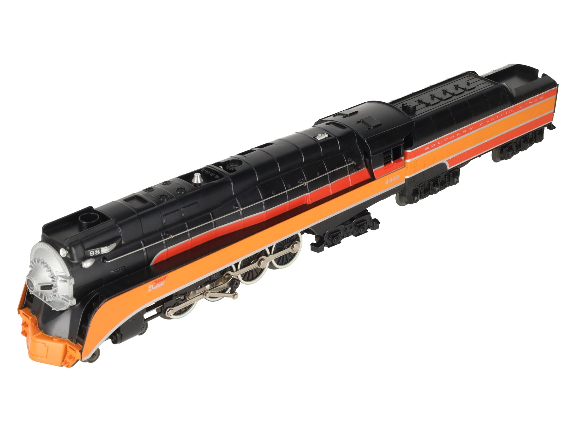 Lionel 6-18007 O Gauge SP Daylight 4-8-4 Steam Locomotive & Tender #4410 w/RS EX/Box