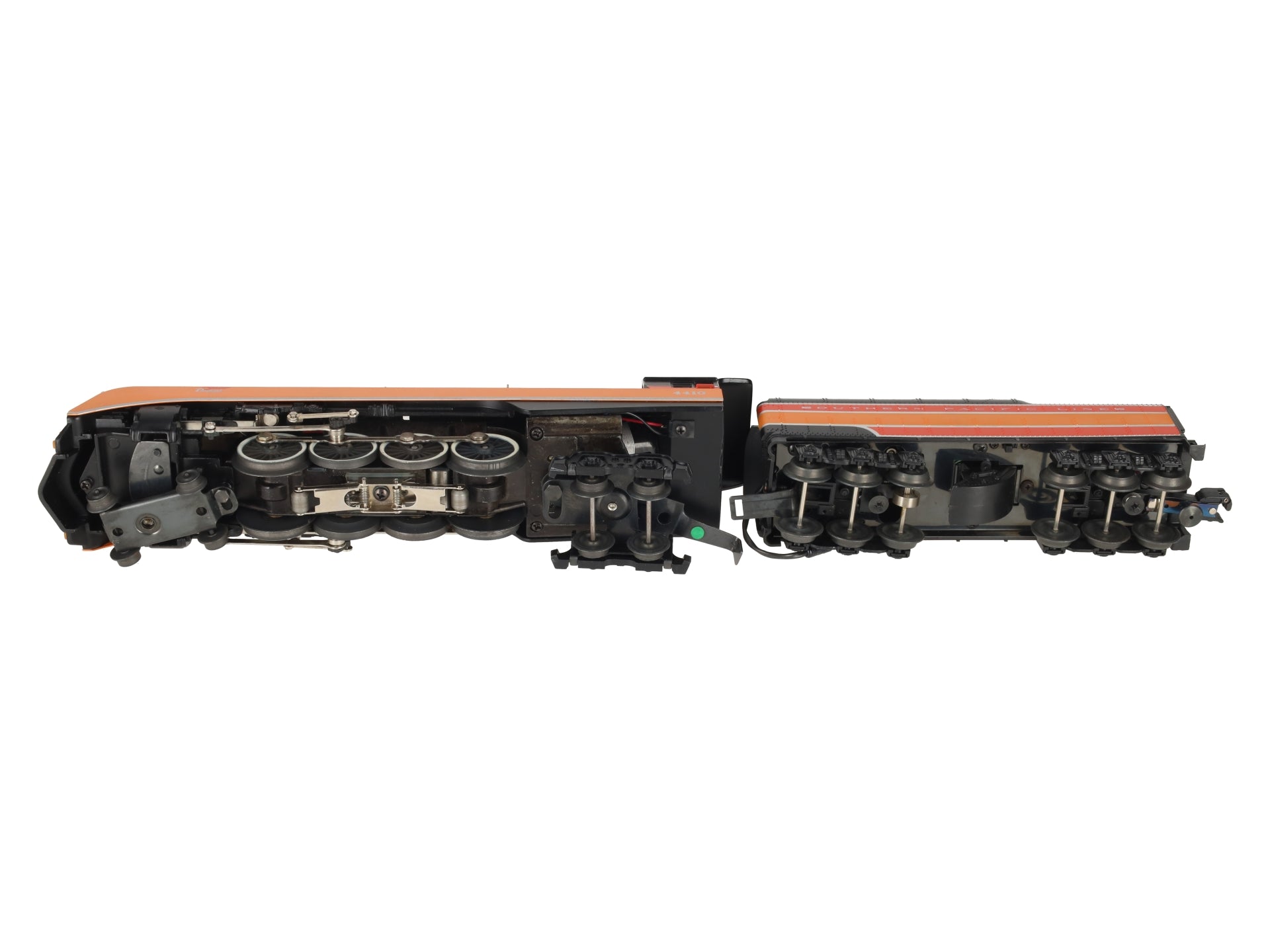 Lionel 6-18007 O Gauge SP Daylight 4-8-4 Steam Locomotive & Tender #4410 w/RS EX/Box