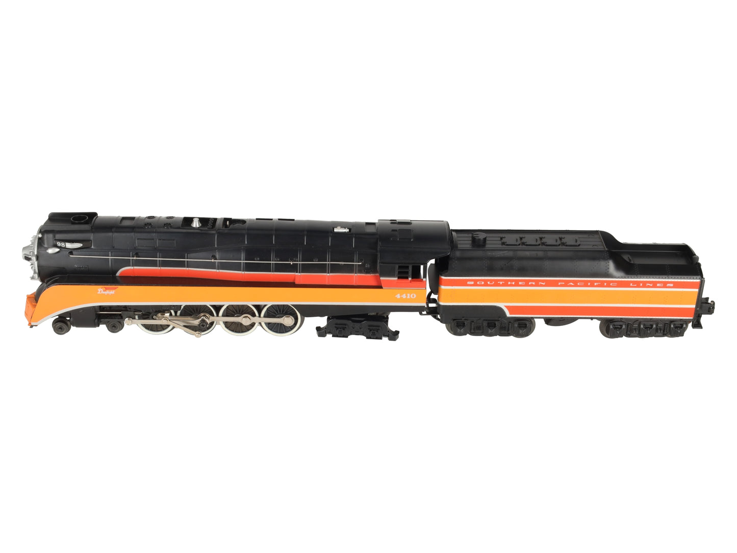 Lionel 6-18007 O Gauge SP Daylight 4-8-4 Steam Locomotive & Tender #4410 w/RS EX/Box