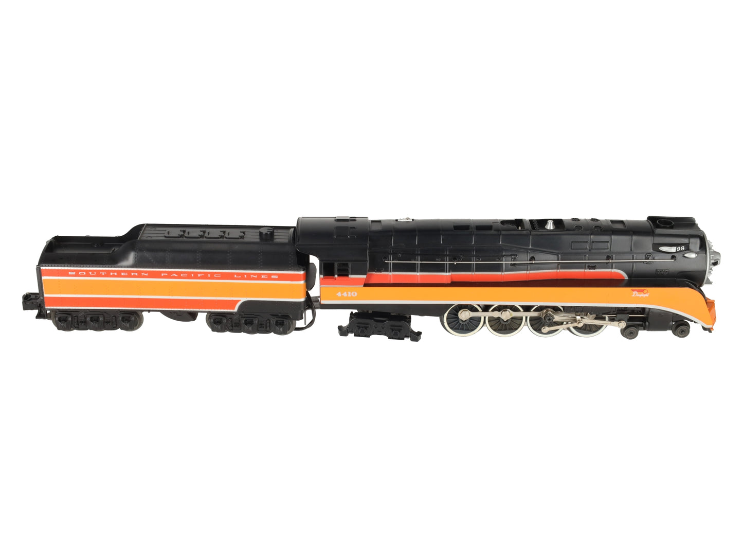 Lionel 6-18007 O Gauge SP Daylight 4-8-4 Steam Locomotive & Tender #4410 w/RS EX/Box